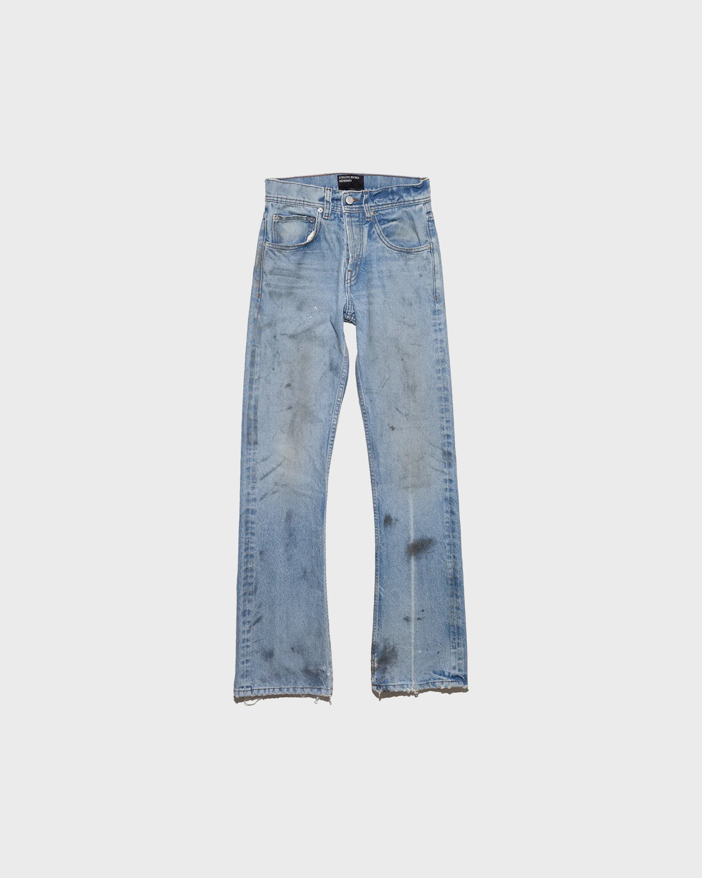 Enfants Riches Déprimés Classic Flare Leg Jeans Dirty Blue