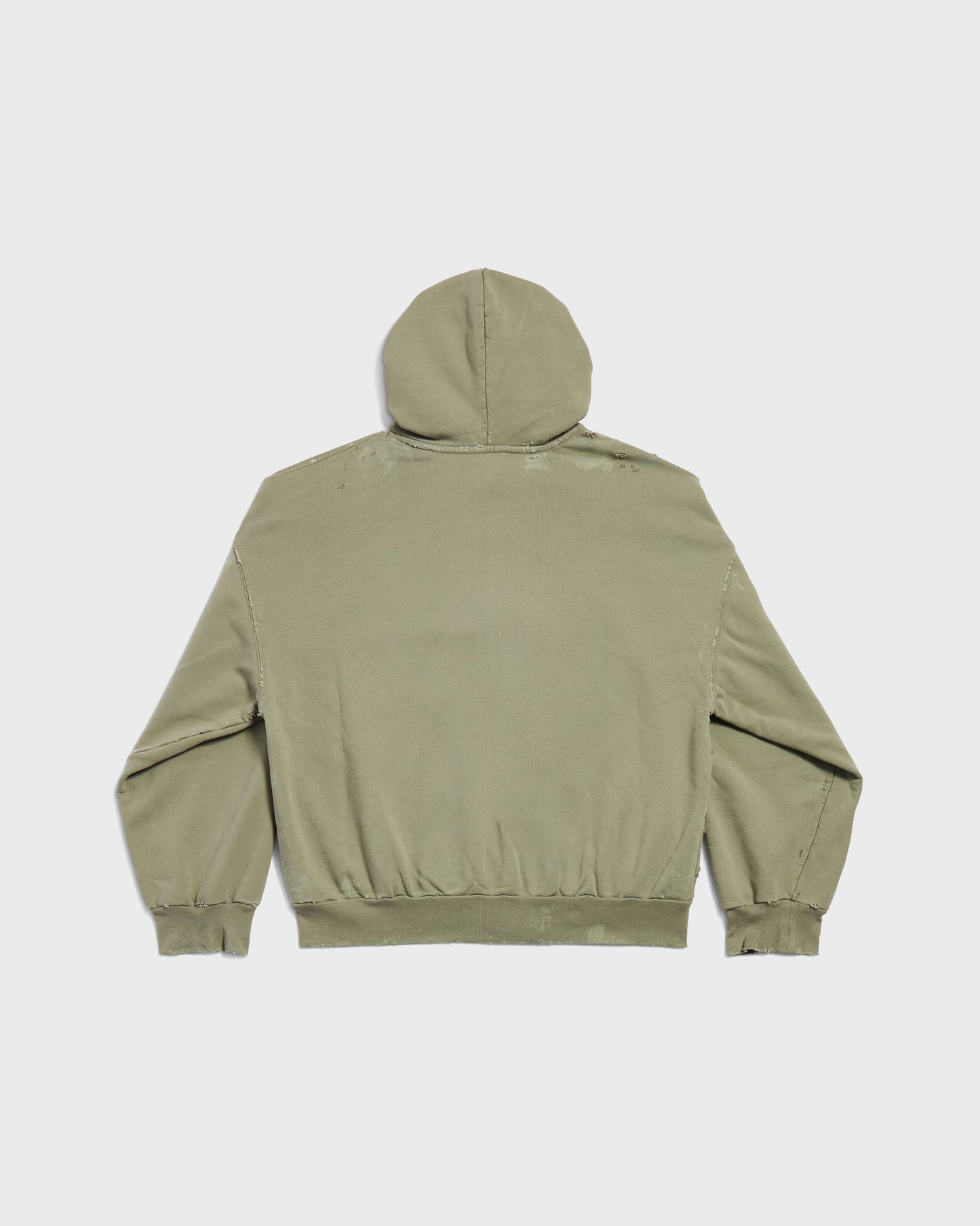 Balenciaga New Year Series 25 Zip-Up Hoodie Regular Fit Army Green