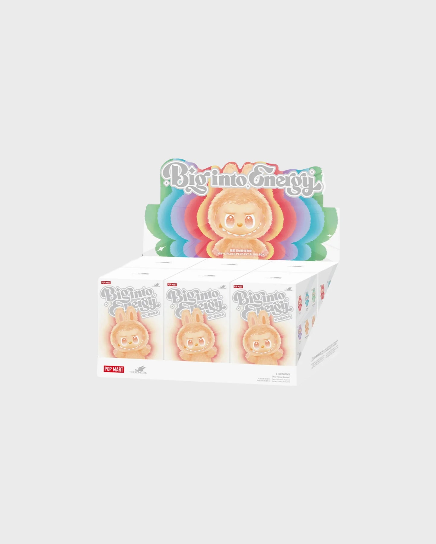 Labubu Big into Energy - набор из 6 Blind Boxes