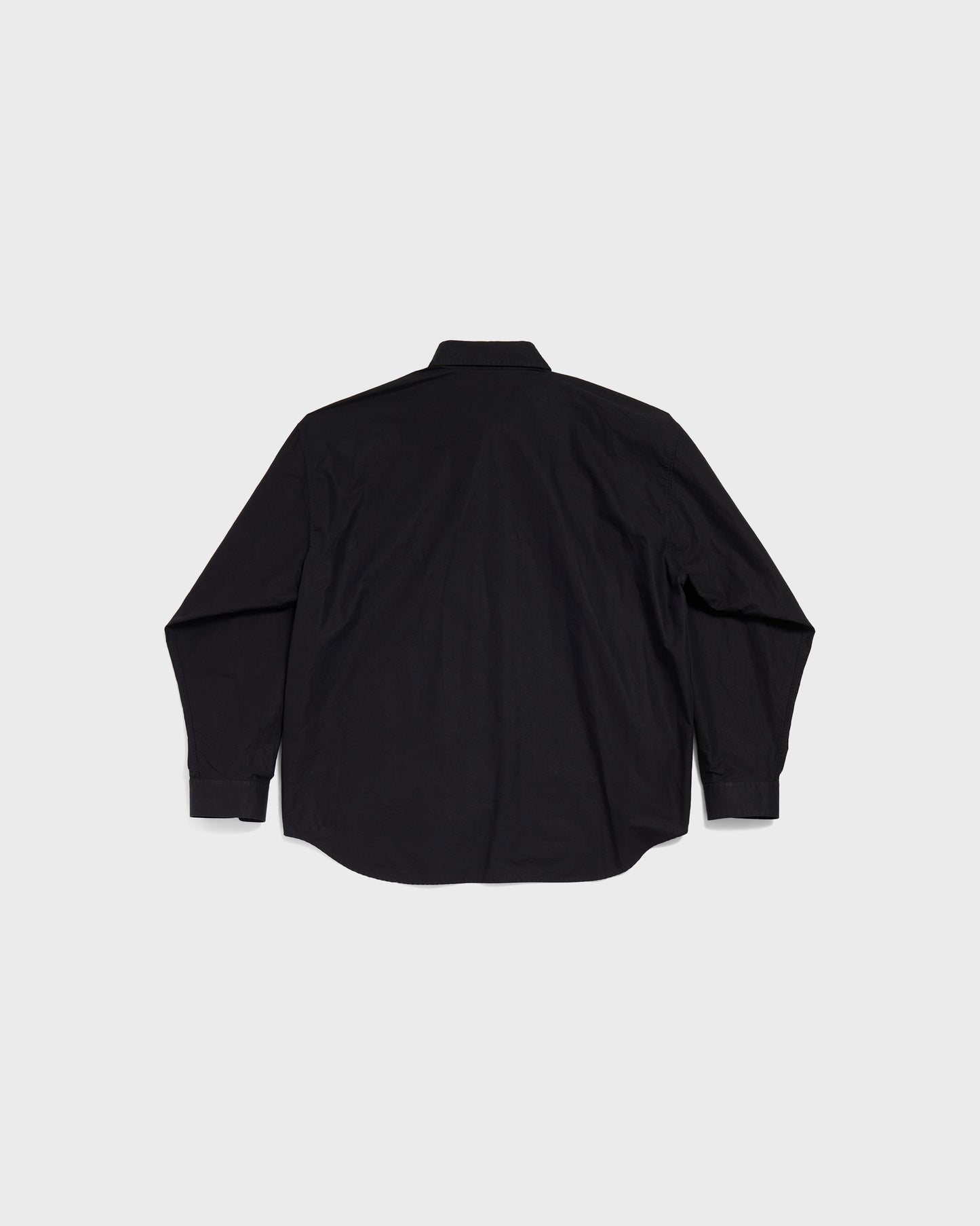 Balenciaga New Year Series 25 Minimal Shirt Oversized Black