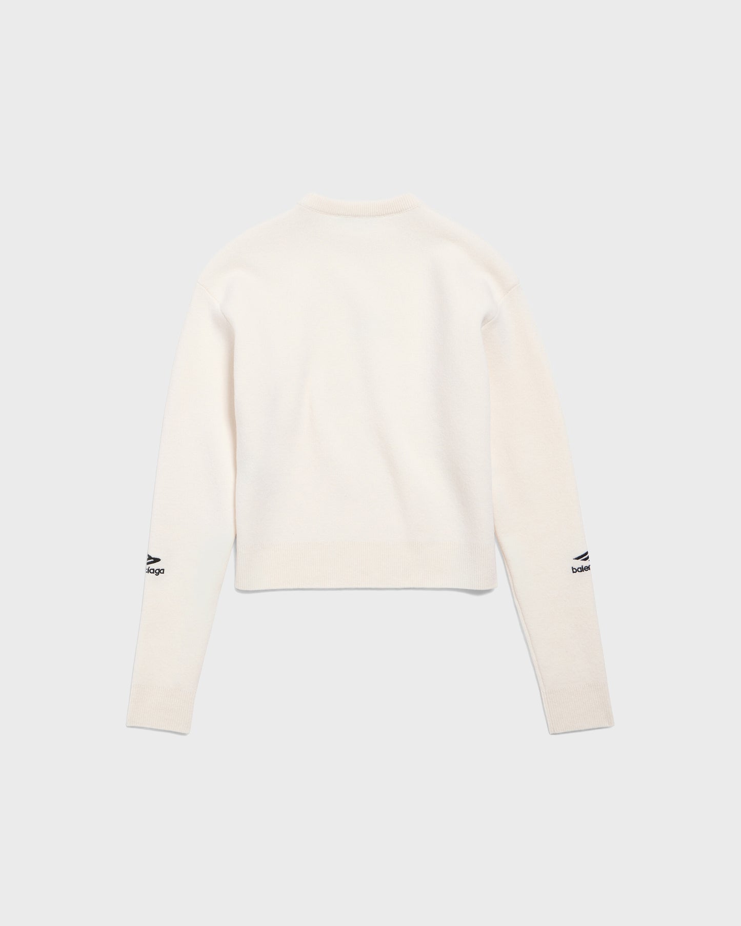 Balenciaga Ski Crewneck White
