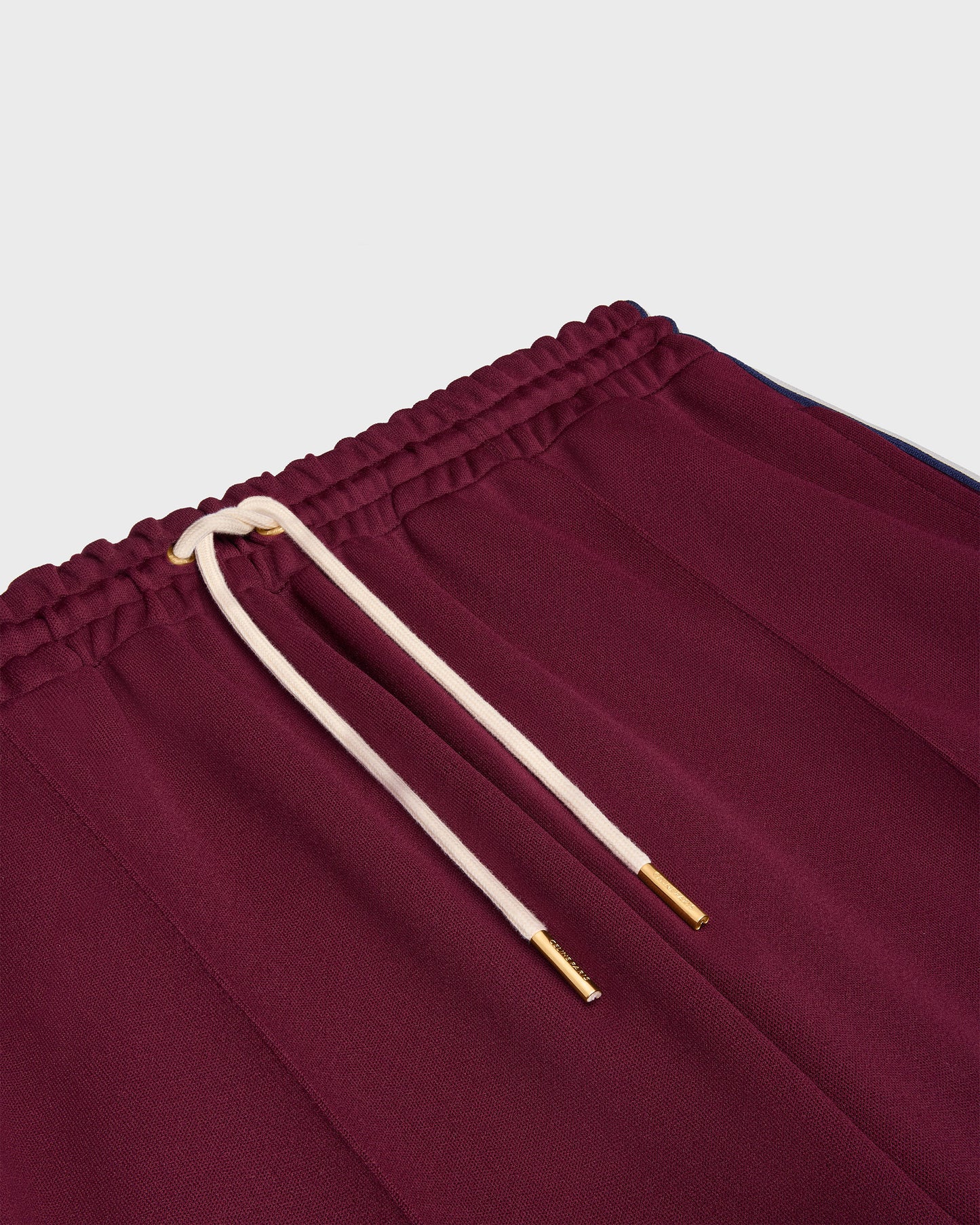 Celine Tracksuit Pants Double Face Jersey Bordeaux Cete Navy Ecru