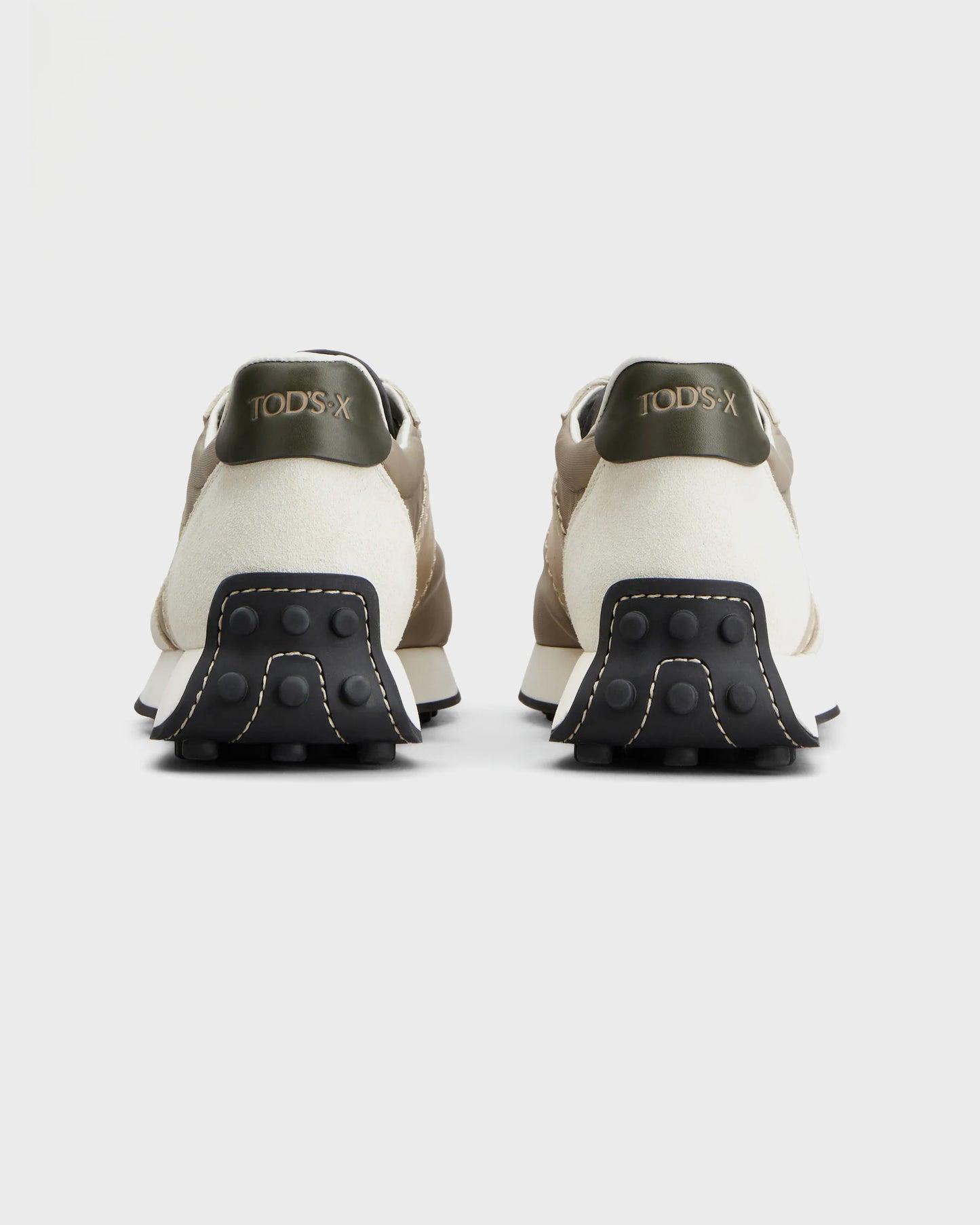 Tod's T Vintage Beige Off White Green