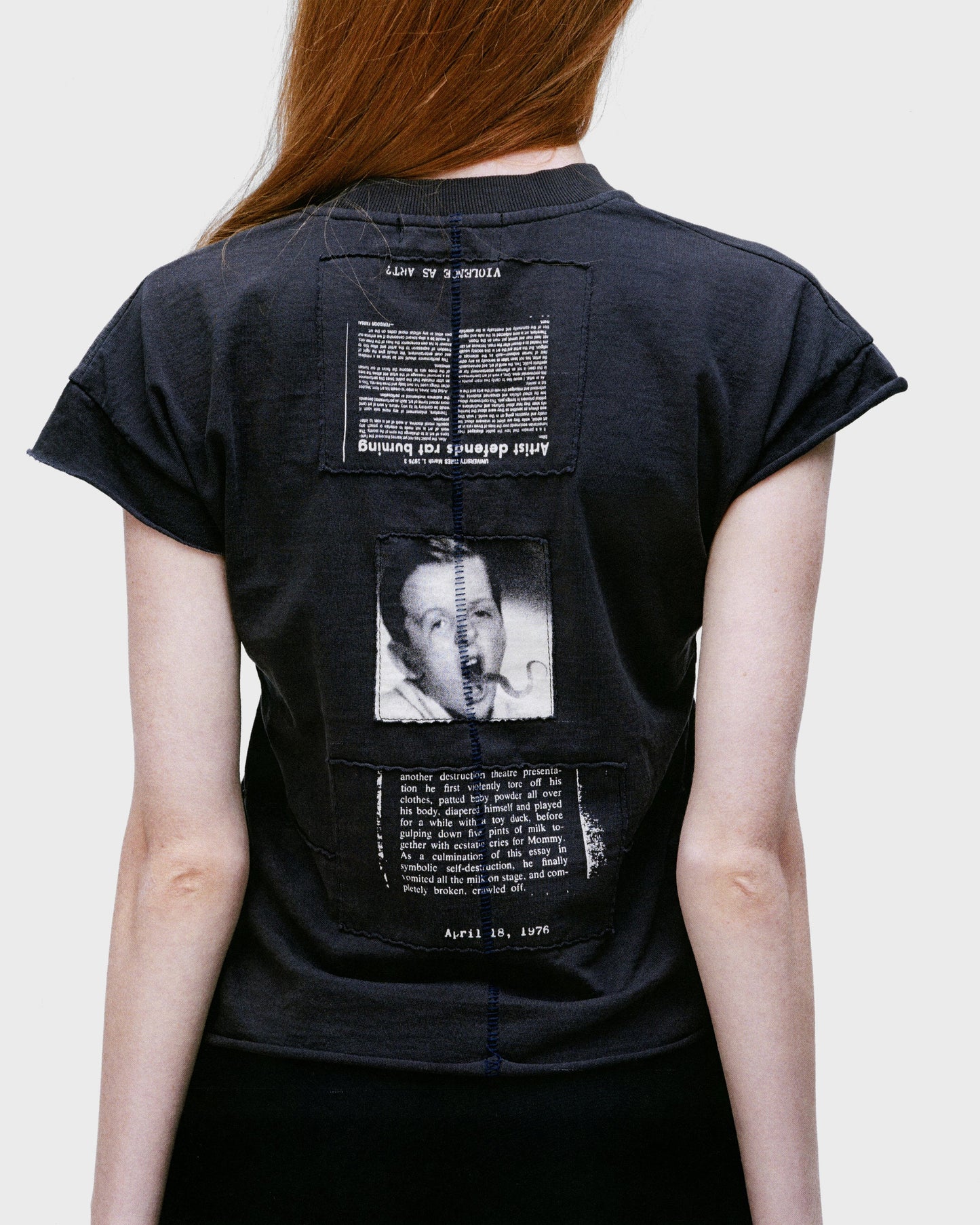 Enfants Riches Déprimés Demon Assemblage Baby Tee Black