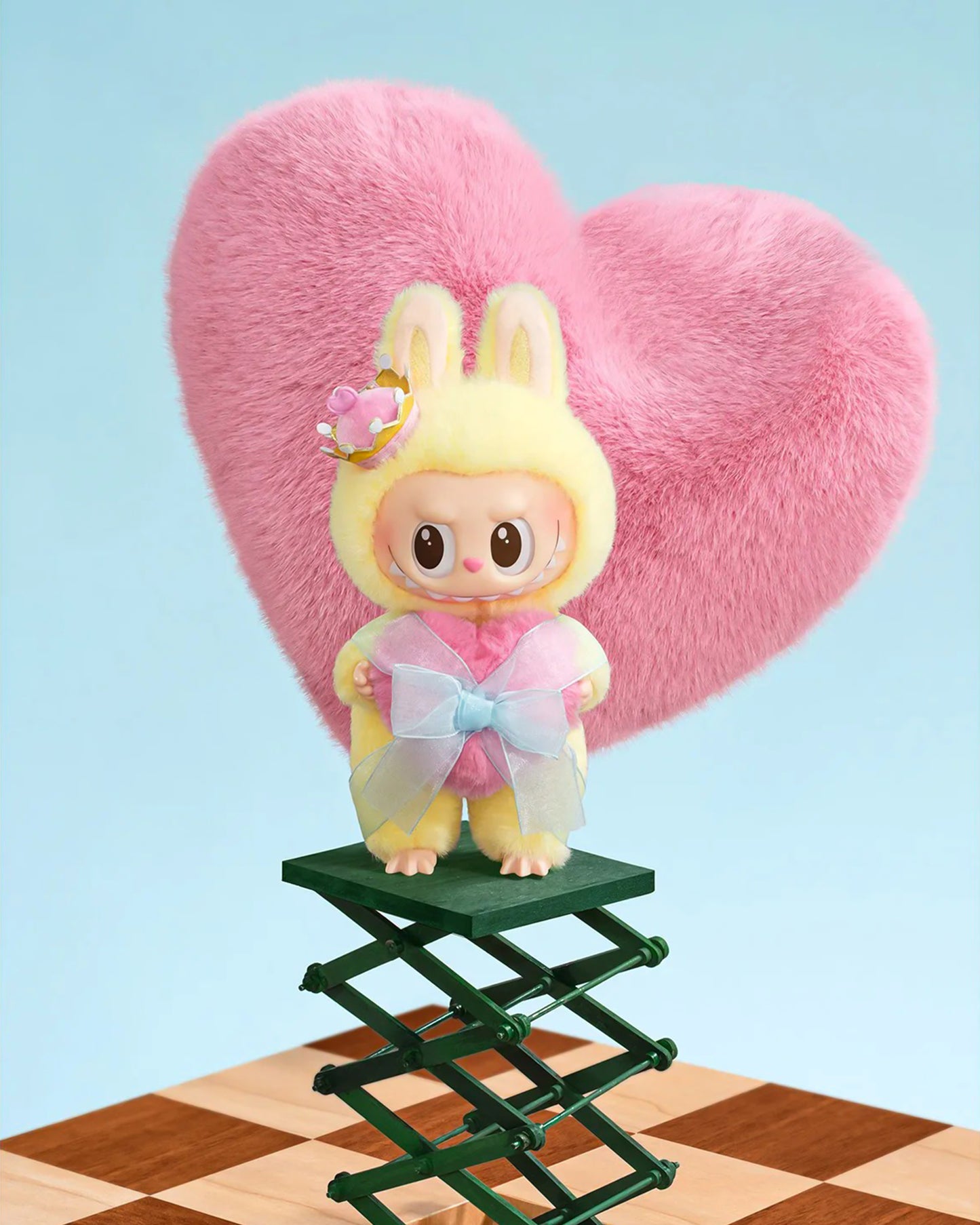 Labubu Pop Mart The Monsters Let's Checkmate Hanging Card