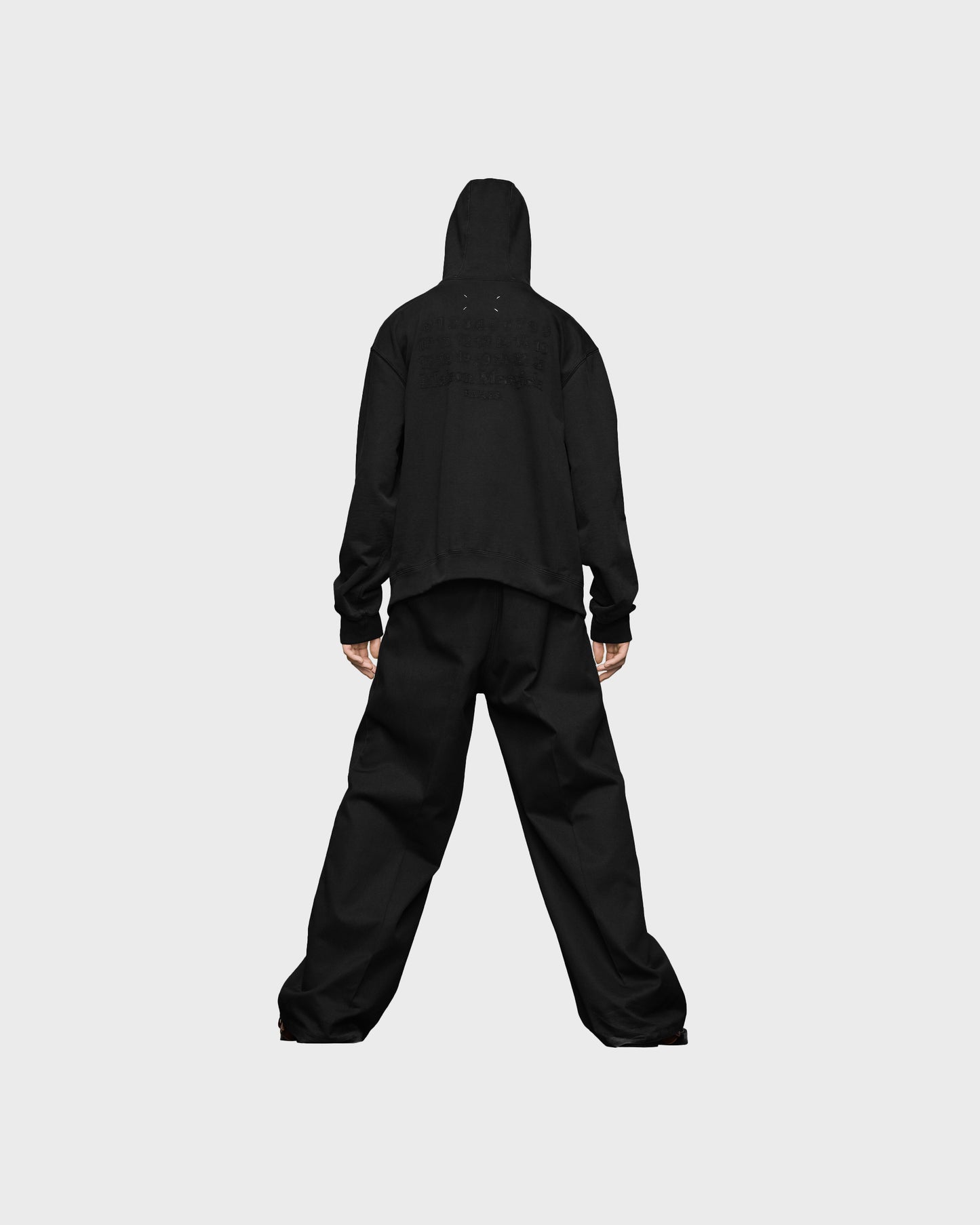 Maison Margiela Embroidered Logo Hoodie