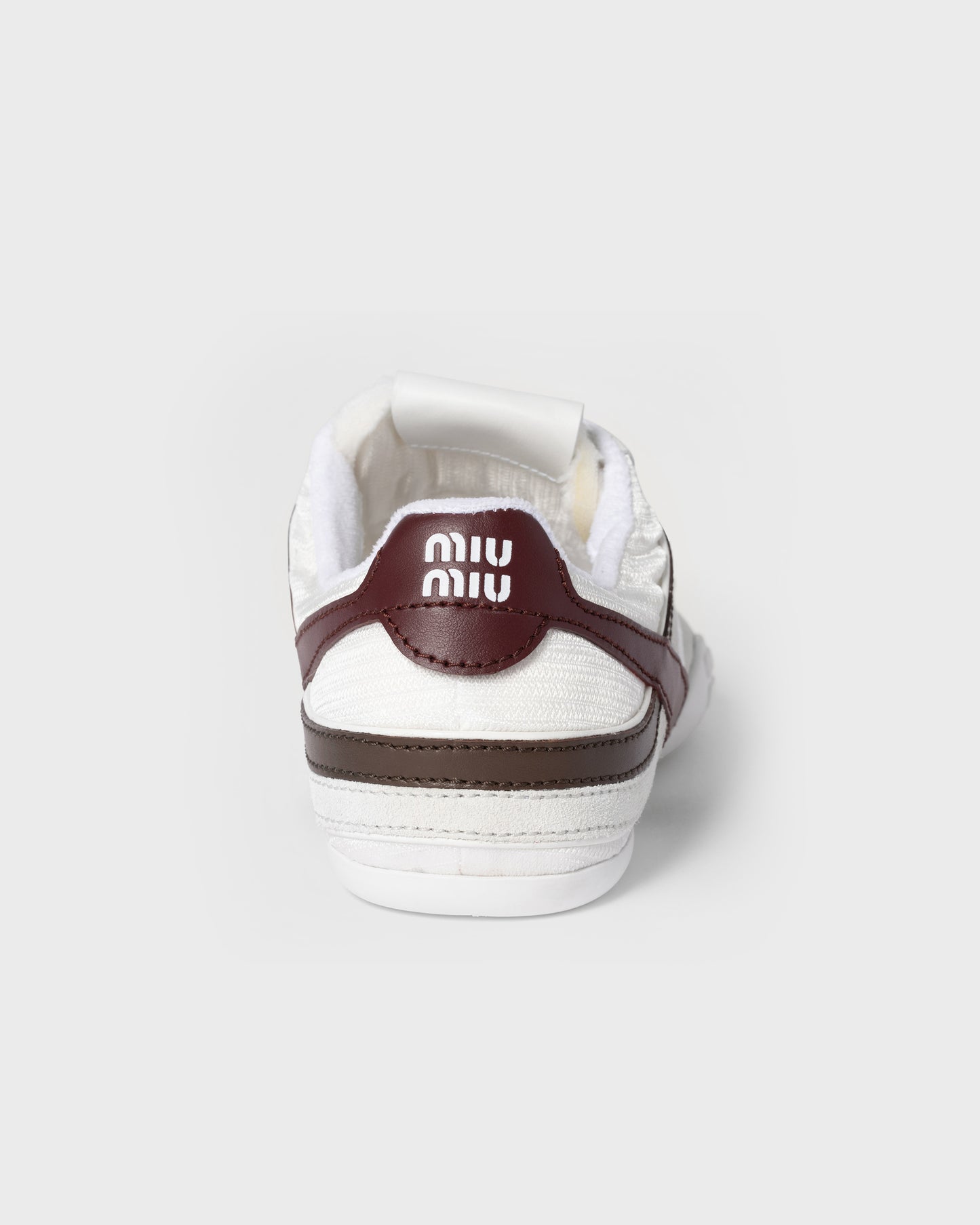 Miu Miu Gymnasium White/Burgundy