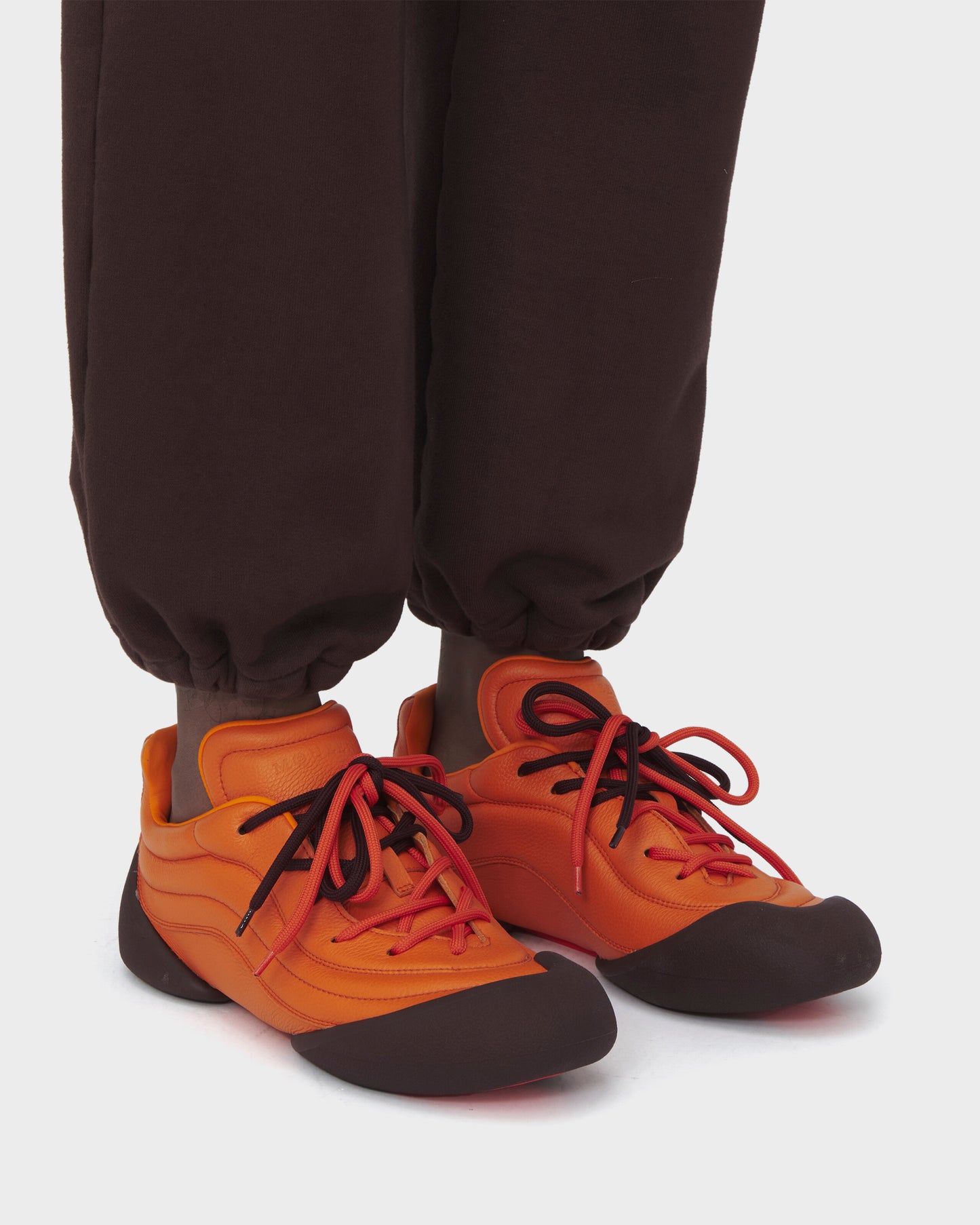 Alexander McQueen Flexion Orange/Bordeaux