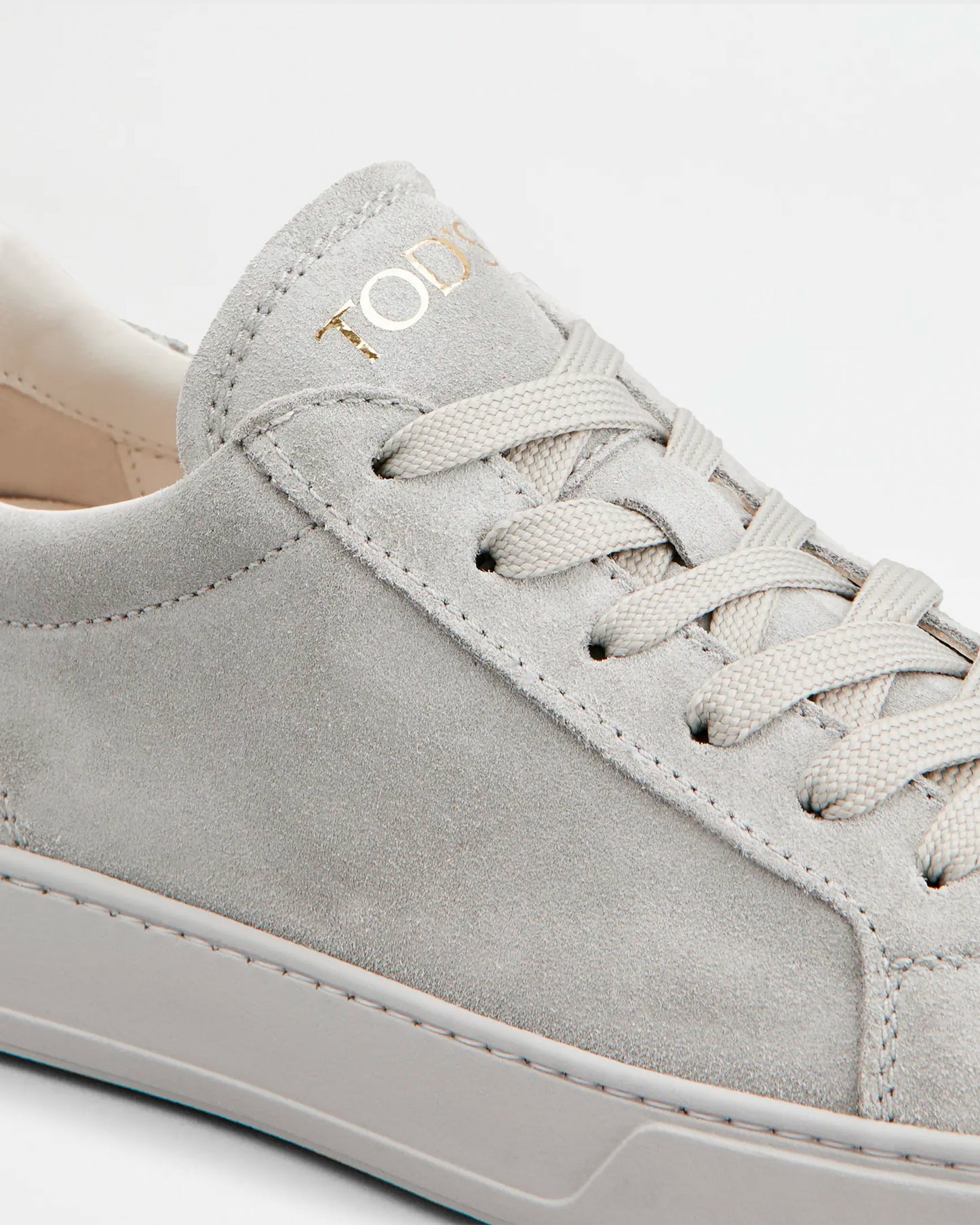 Tod's Lace-Up Suede Grey