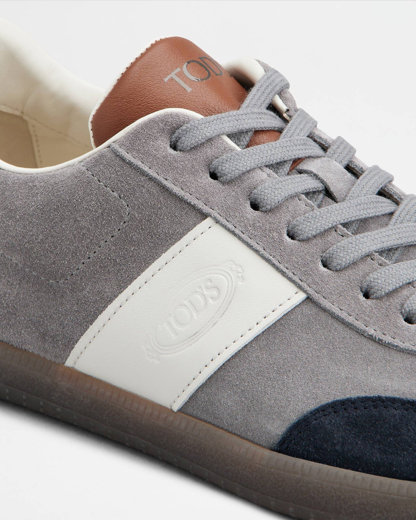 Tod's Tabs Blue Grey White