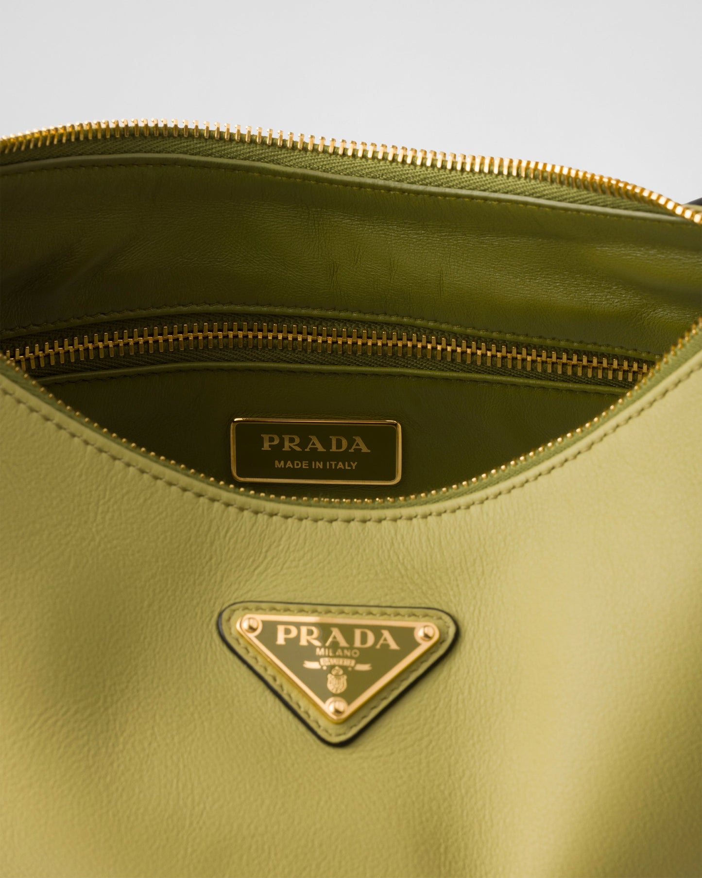 Prada Aimée Medium Shoulder Pistachio Green