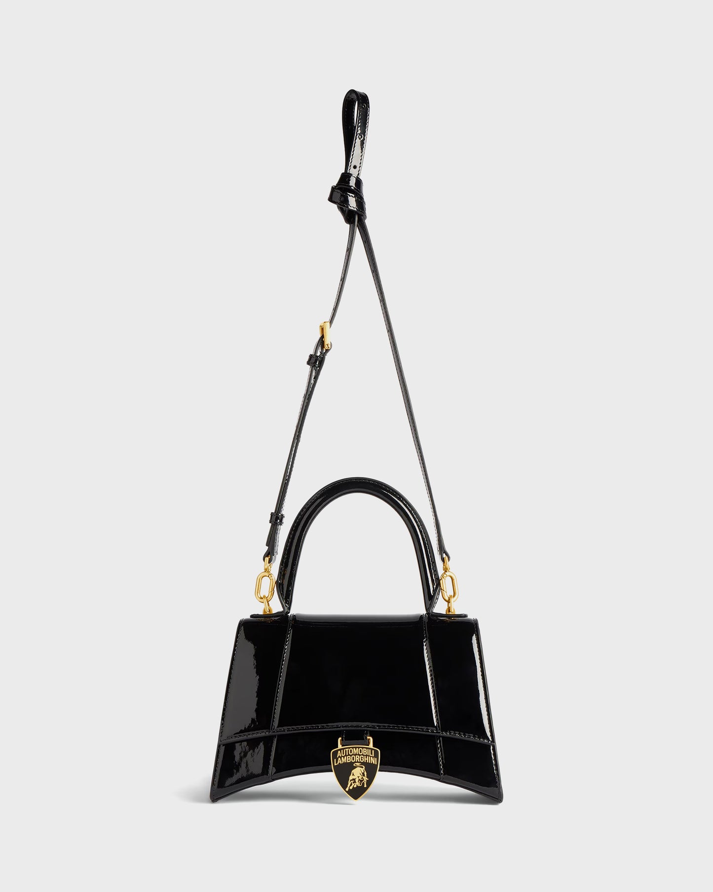 Balenciaga x Automobili Lamborghini Hourglass Handbag Small Black