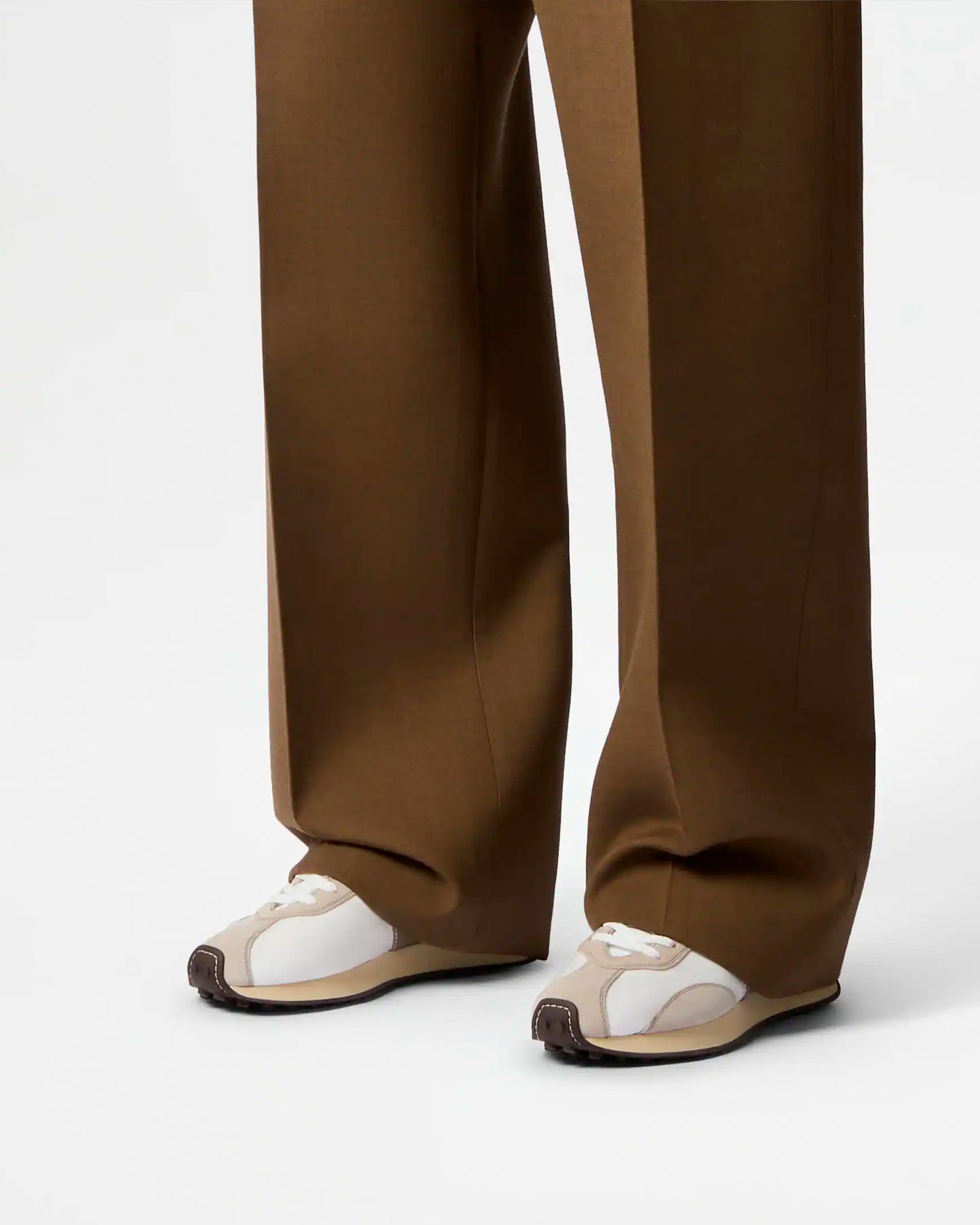 Tod's T Vintage Beige Brown White