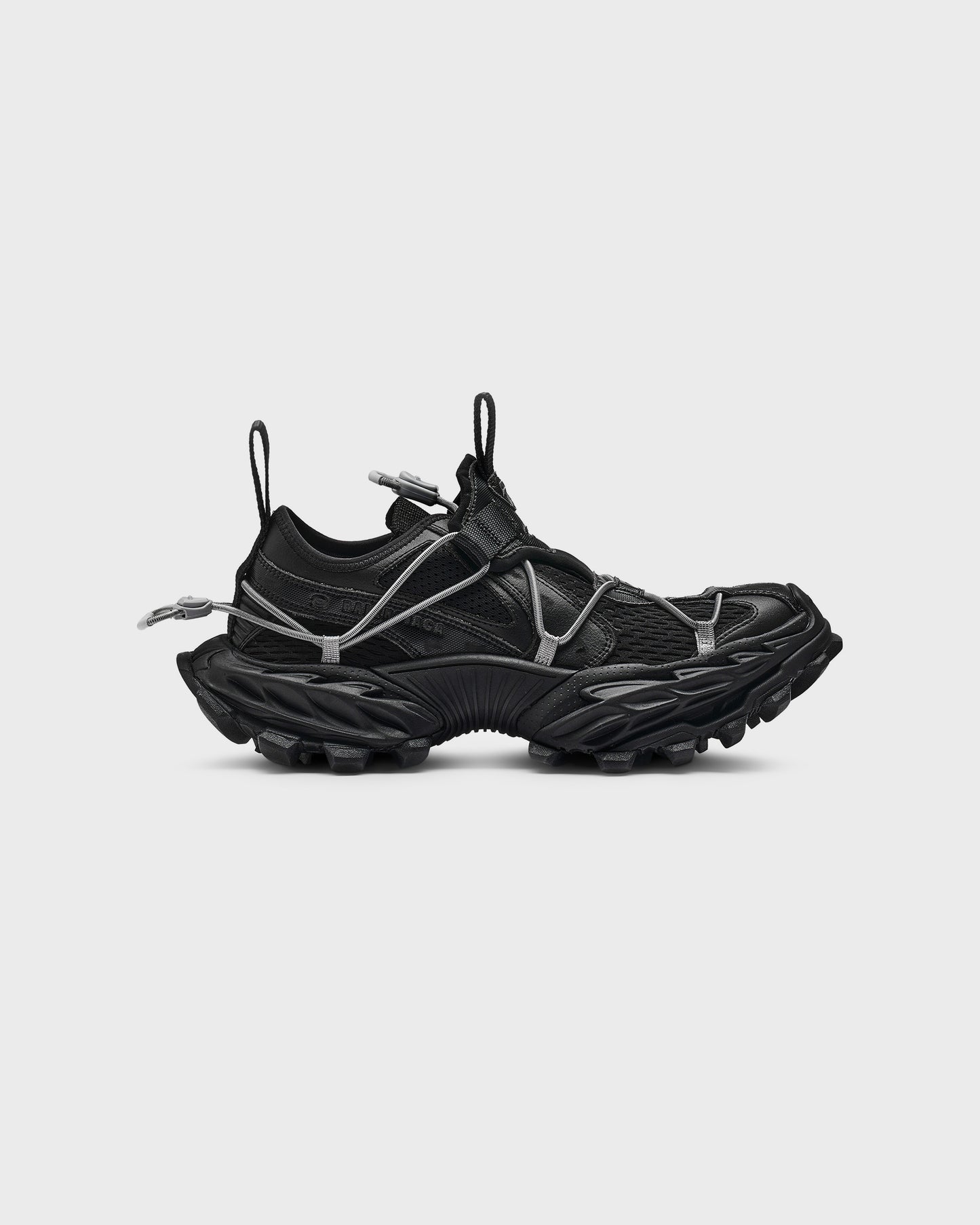 Balenciaga Hike Sneaker In Black