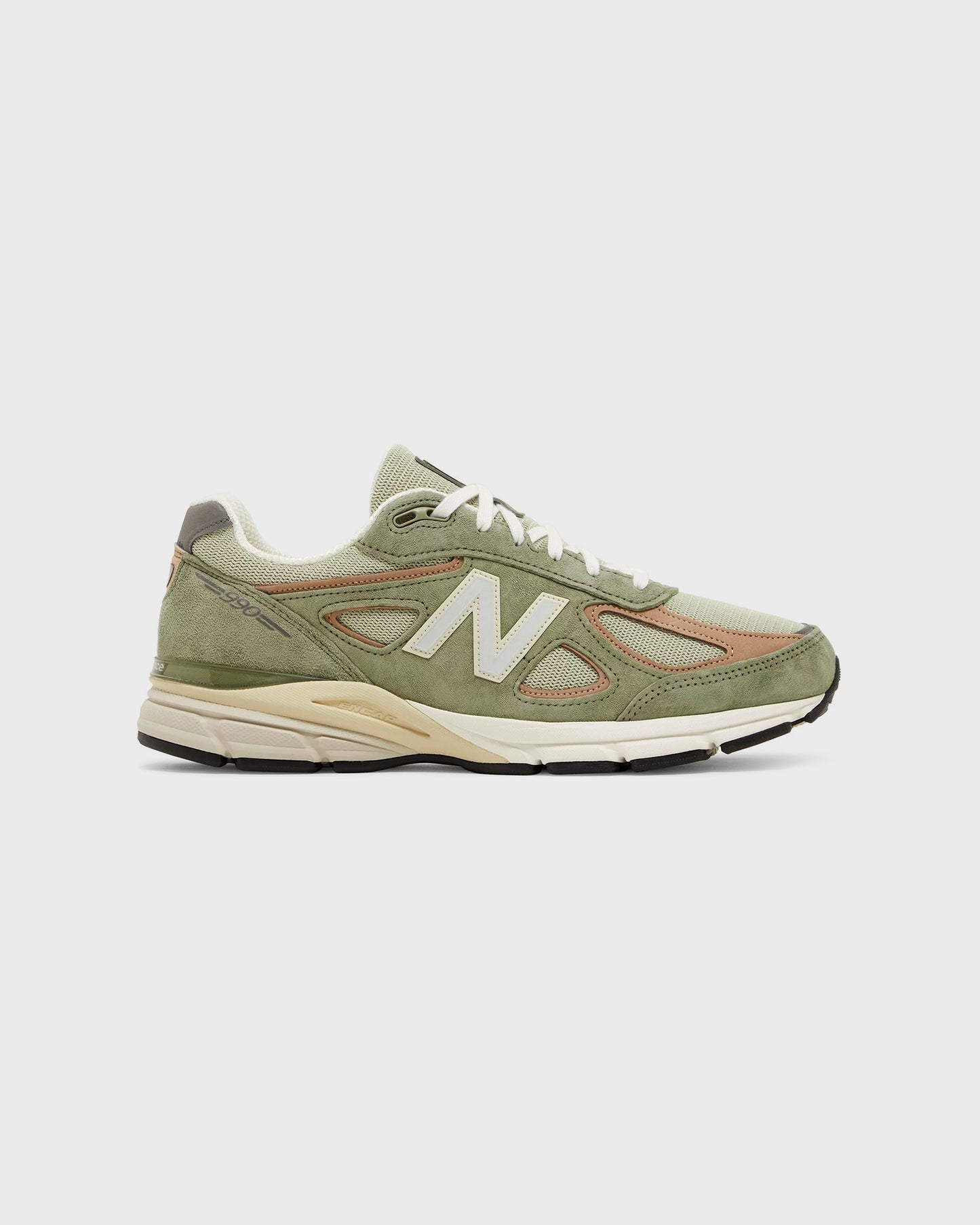 New Balance Teddy Santis x 990v4 Made in USA Olive Incense