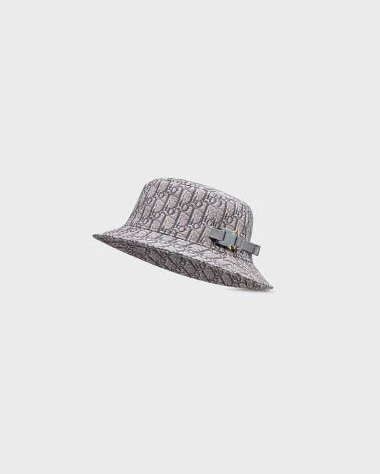 Dior Oblique Bucket Hat Deep Gray Dior Oblique Jacquard