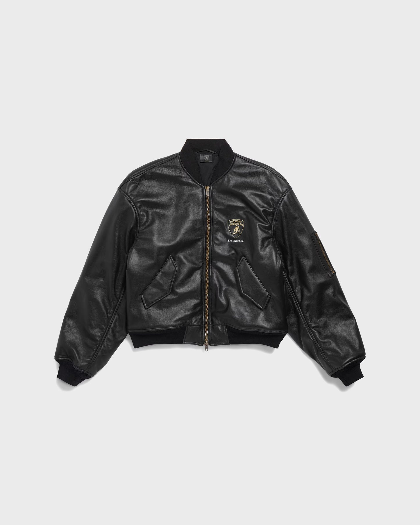 Balenciaga x Automobili Lamborghini Oversized Bomber Black