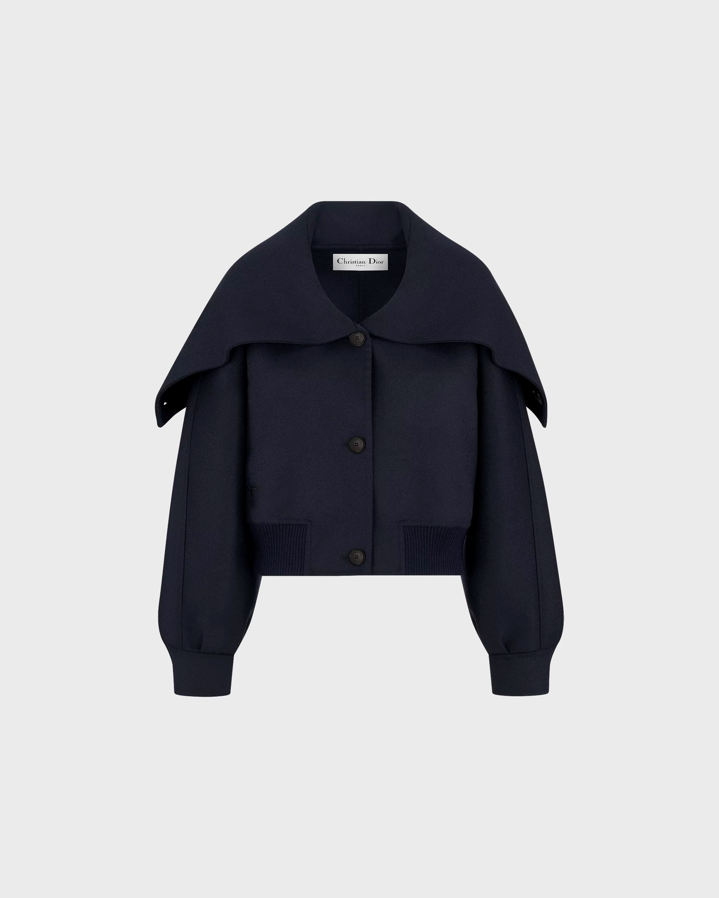 Dior Bomber Jacket with Oversized Collar