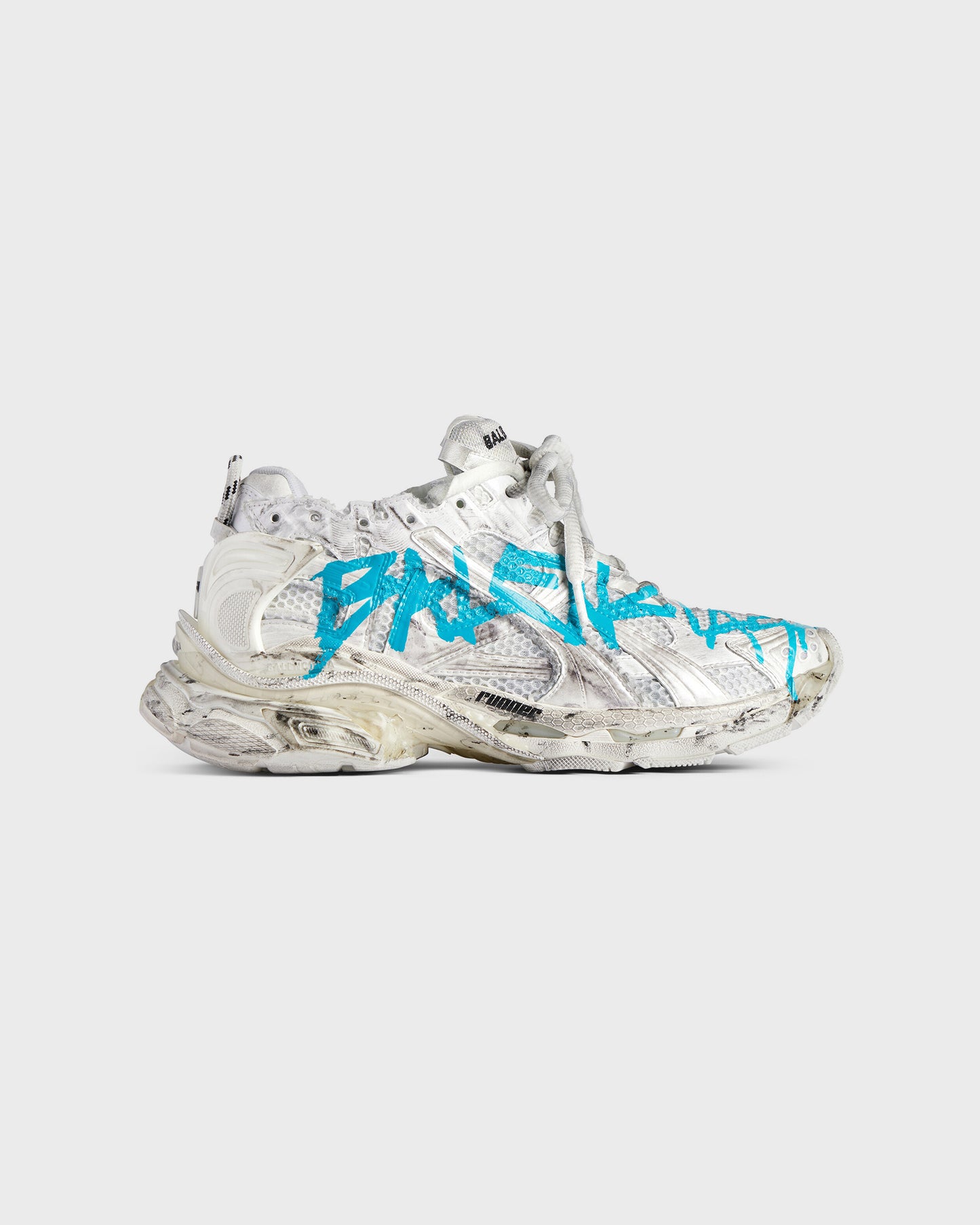 Balenciaga Runner Graffiti White Blue