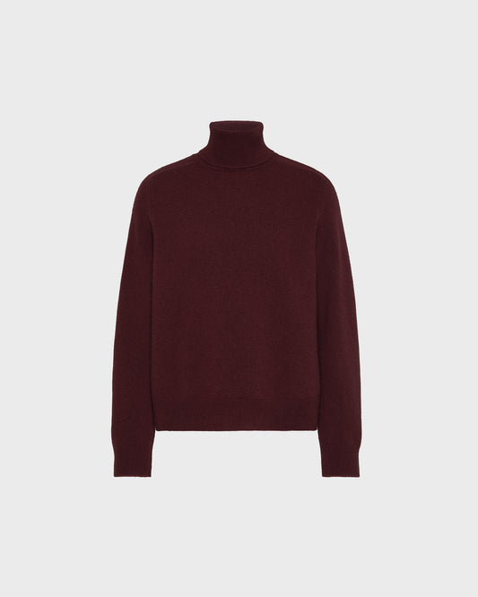 Maison Margiela Washed Lambswool Roll-Neck Sweater