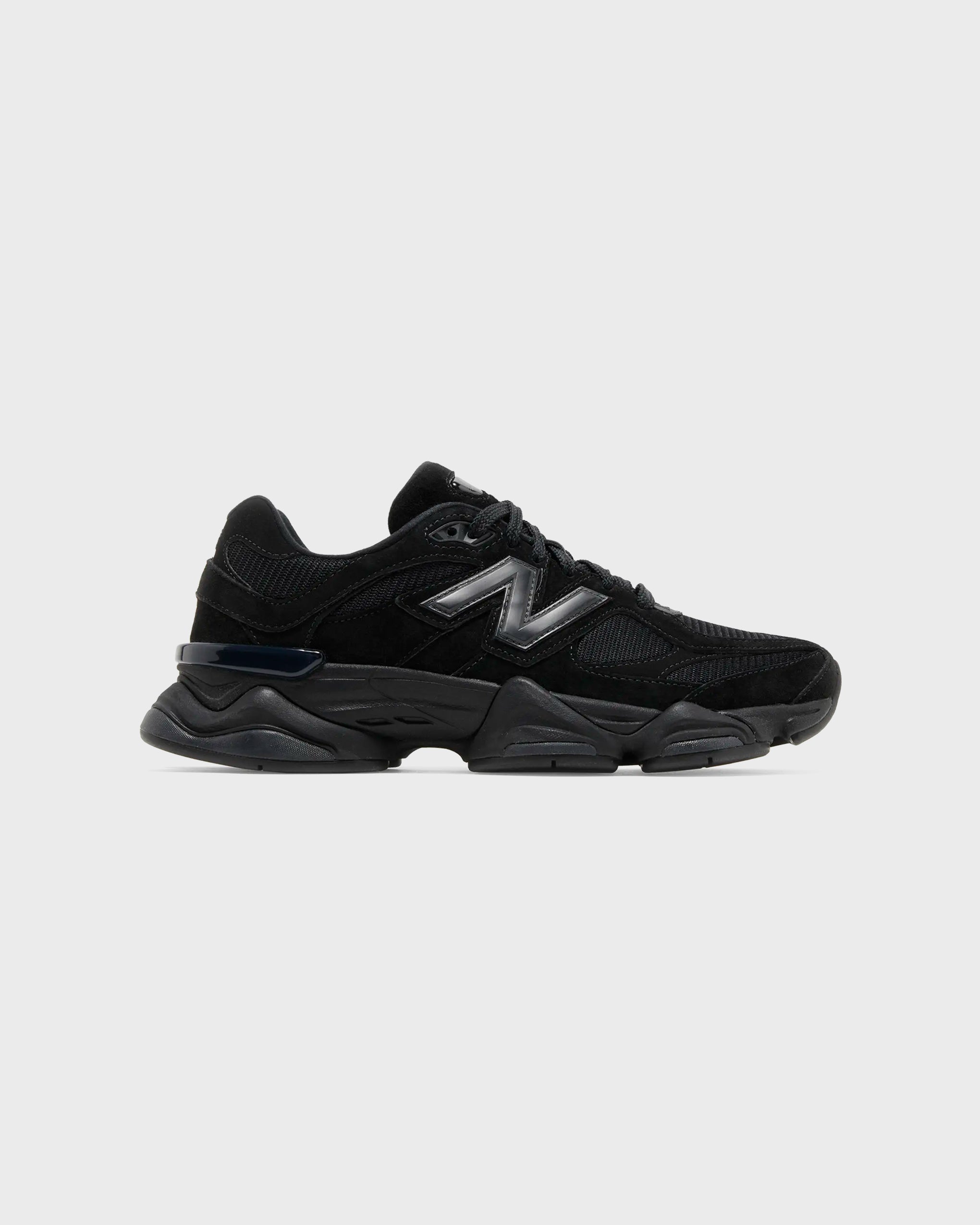New Balance 9060 Triple Black Suede - U9060BPM – PURPOFF