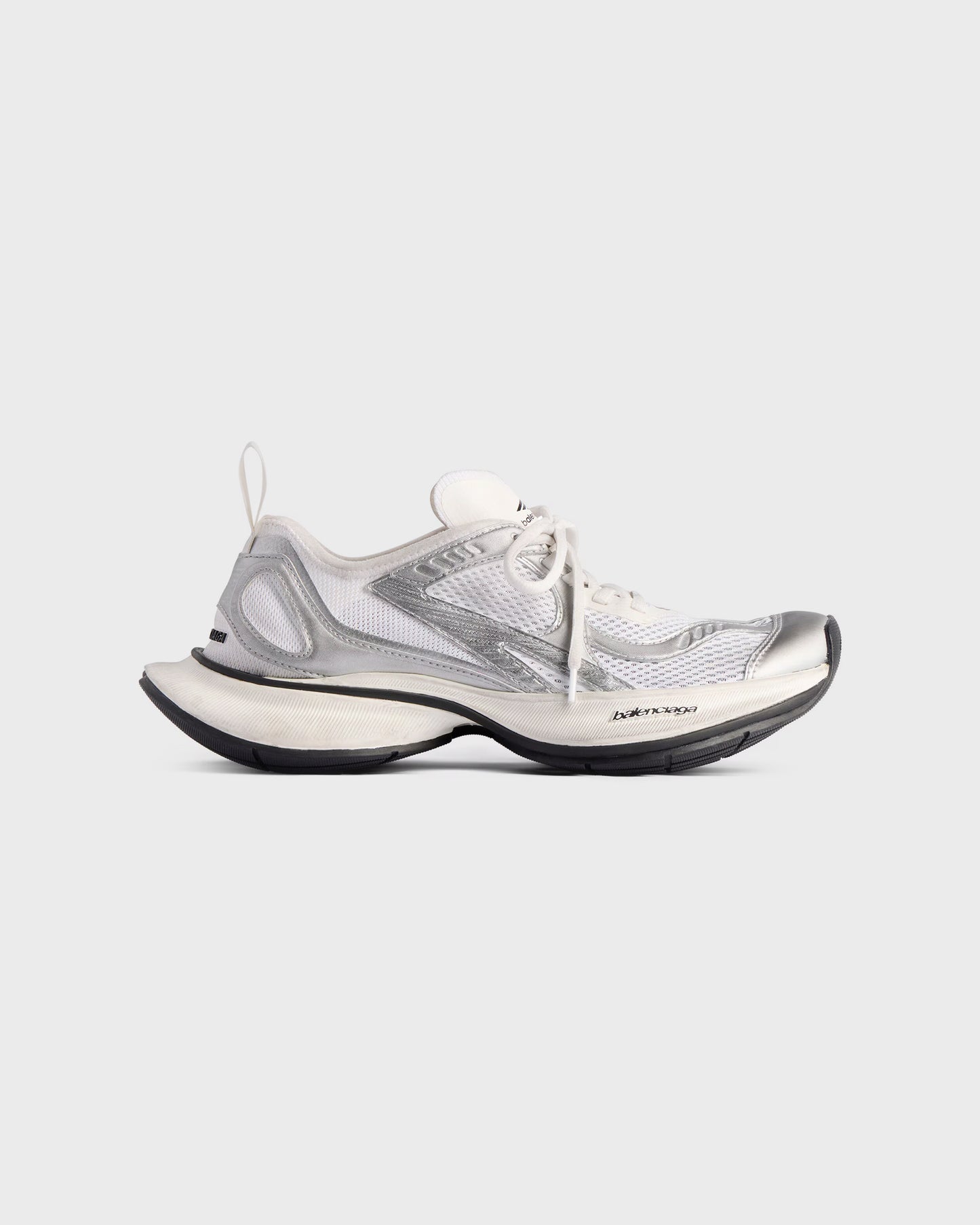 Balenciaga Circuit Worn Out White Silver