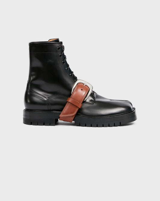 Maison Margiela Tabi Split-Toe Leather Boots