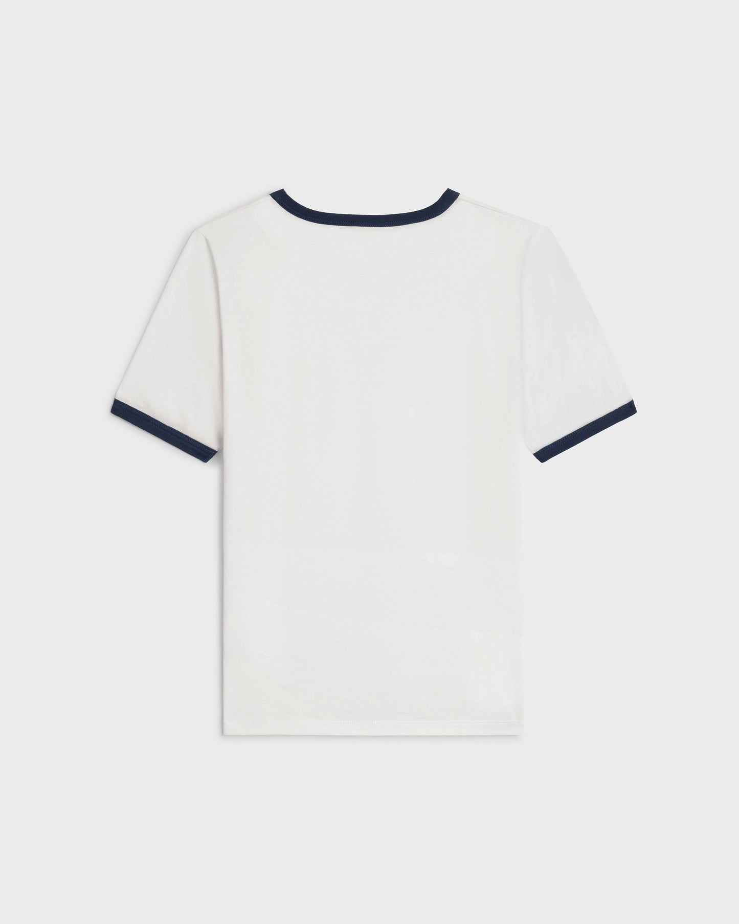 Celine 70’s Triomphe T-Shirt In Cotton Jersey Off White