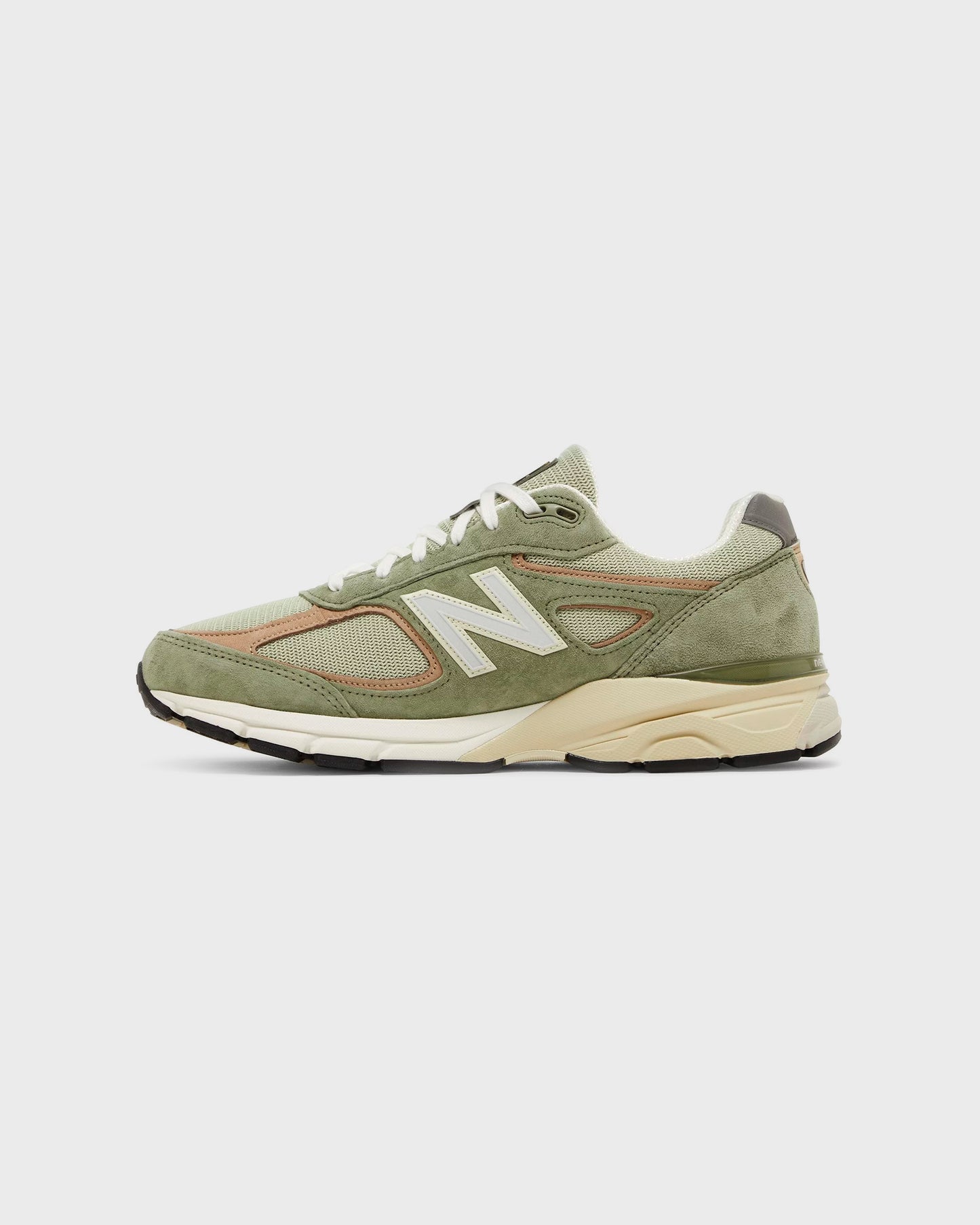 New Balance Teddy Santis x 990v4 Made in USA Olive Incense