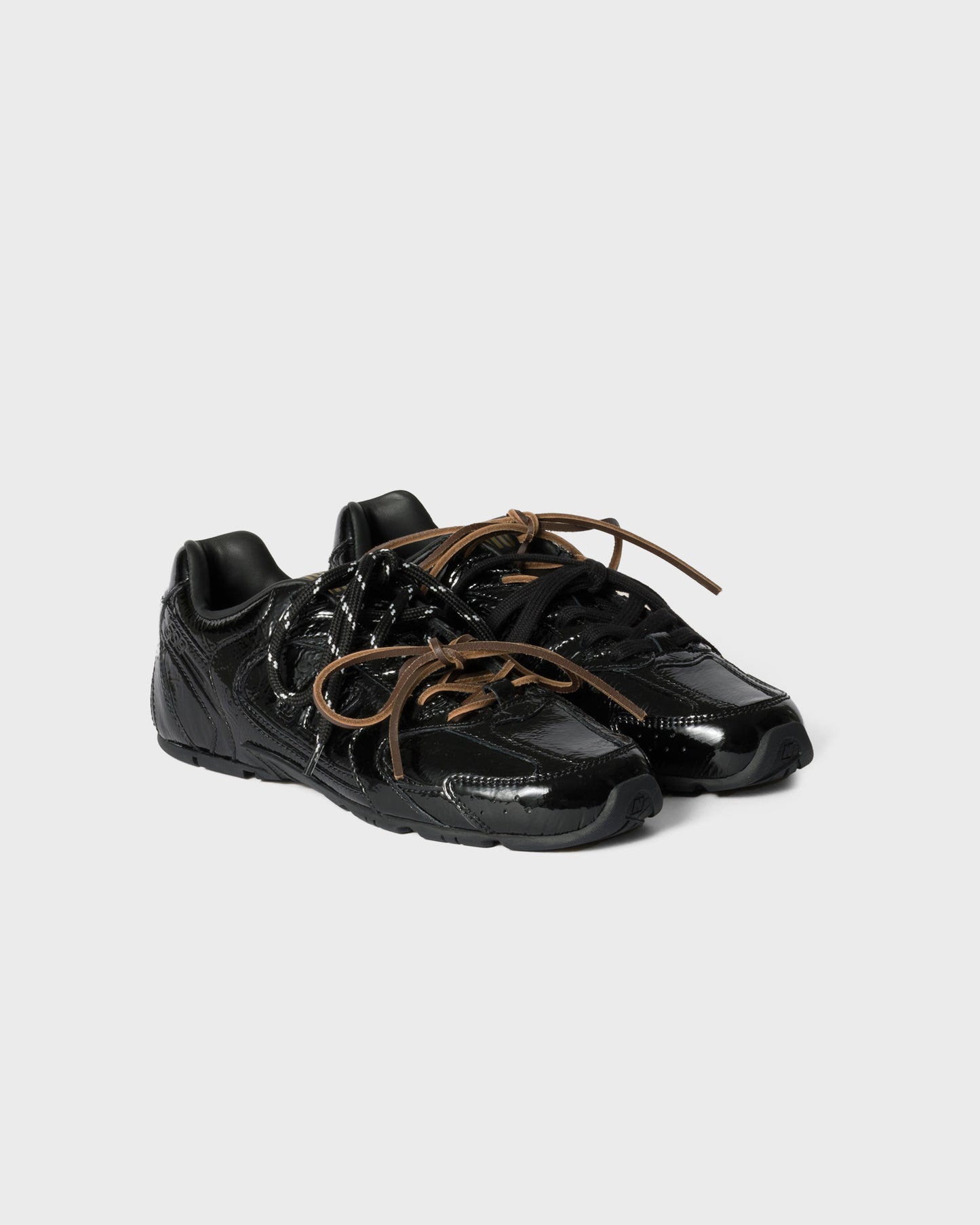 New Balance X Miu Miu 530 SL Patent Leather Sneakers