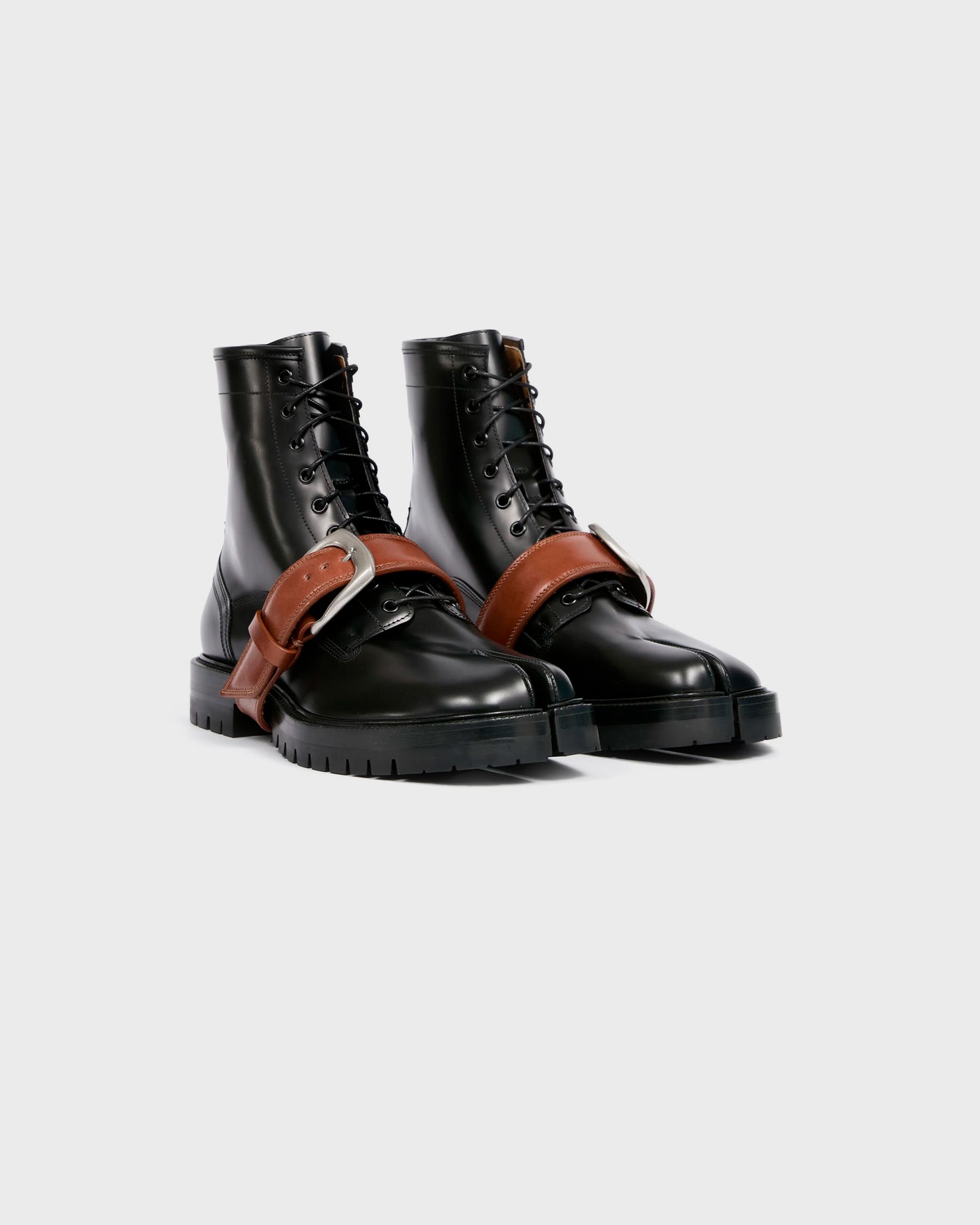 Maison Margiela Tabi Split-Toe Leather Boots