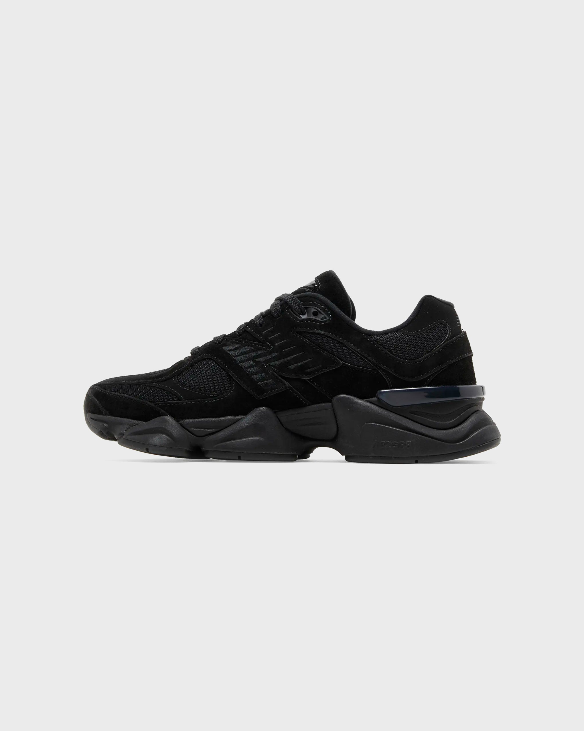 New Balance 9060 Triple Black Suede - U9060BPM – PURPOFF