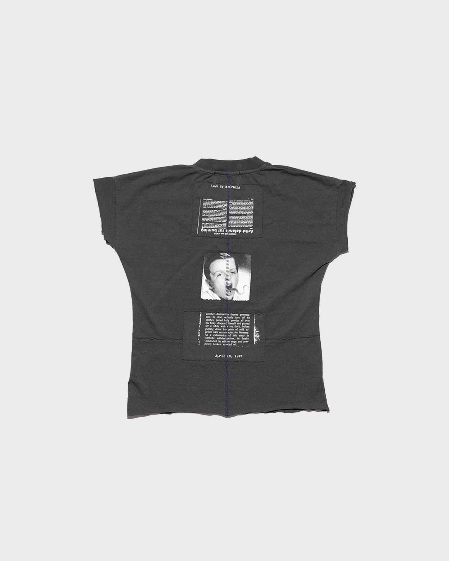 Enfants Riches Déprimés Demon Assemblage Baby Tee Black