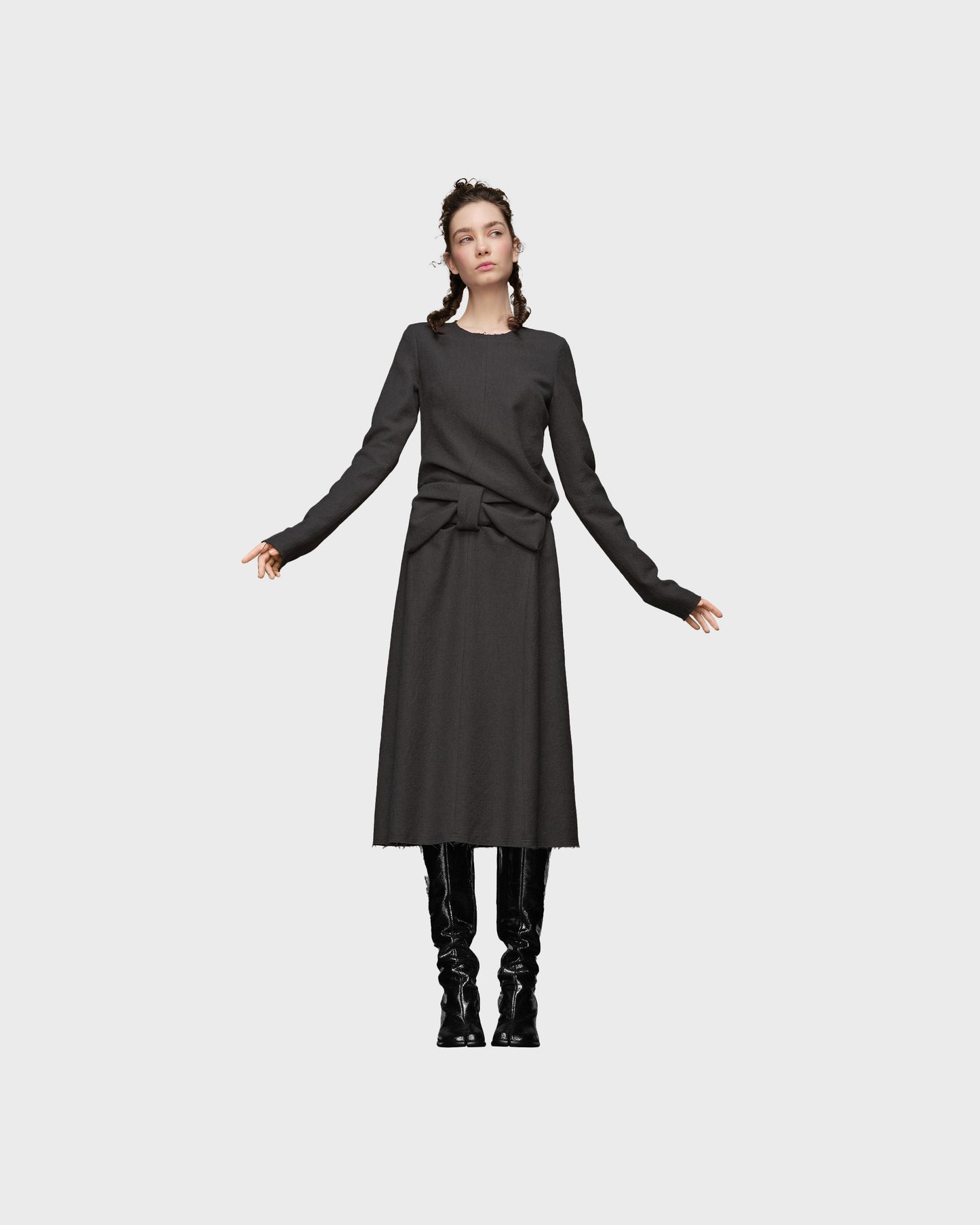 Maison Margiela Bow Midi Dress