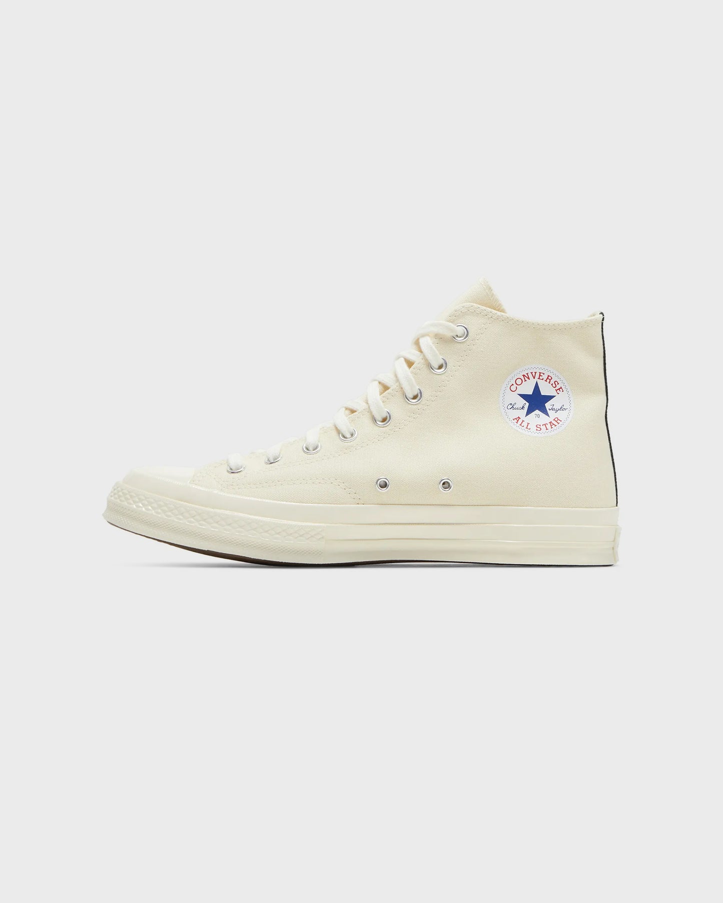 Converse Comme des Garçons Play x Chuck 70 High Milk