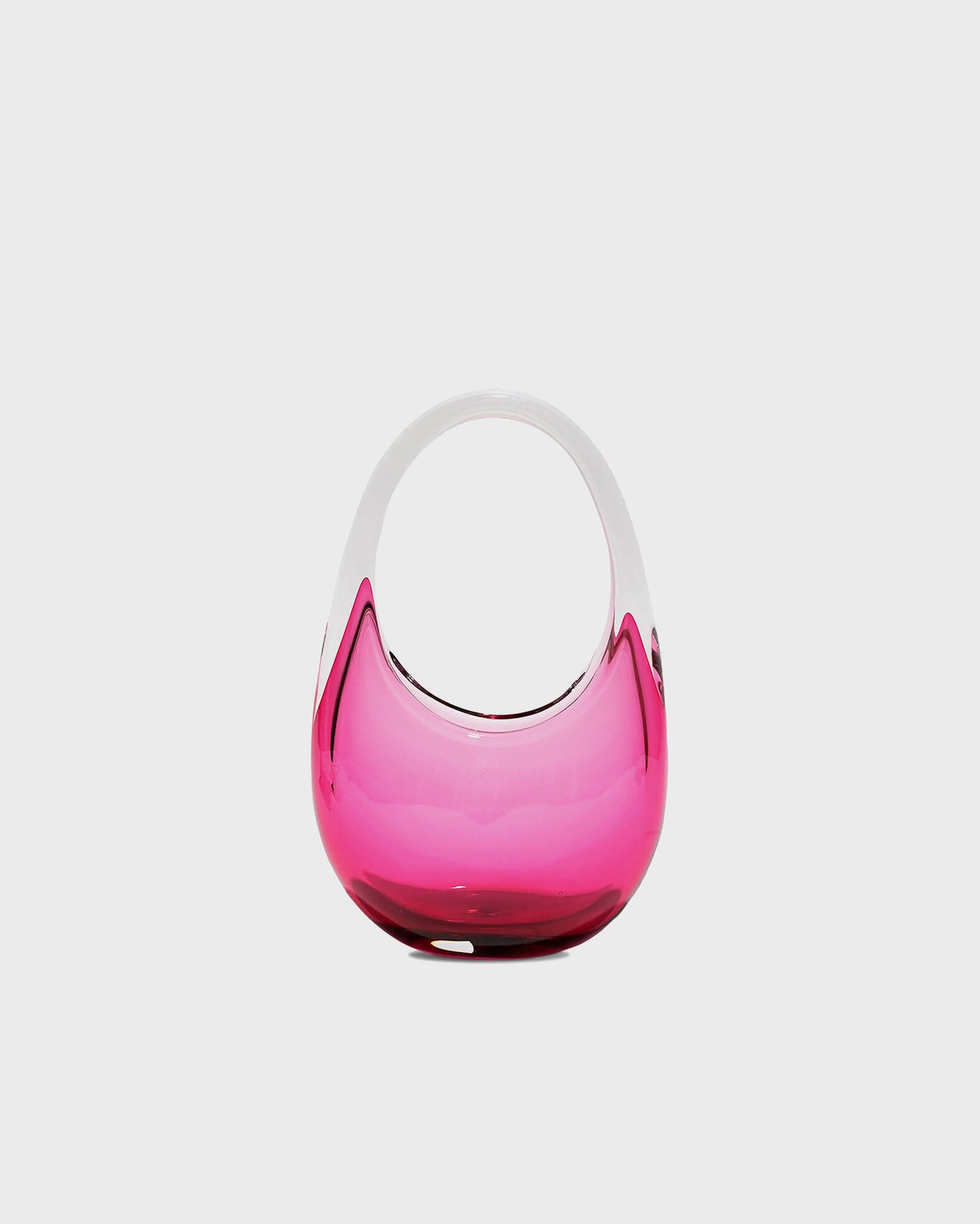 Coperni Glass Mini Swipe Object Bag Pink