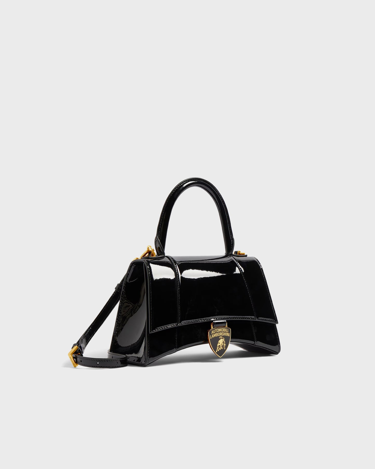 Balenciaga x Automobili Lamborghini Hourglass Handbag Small Black