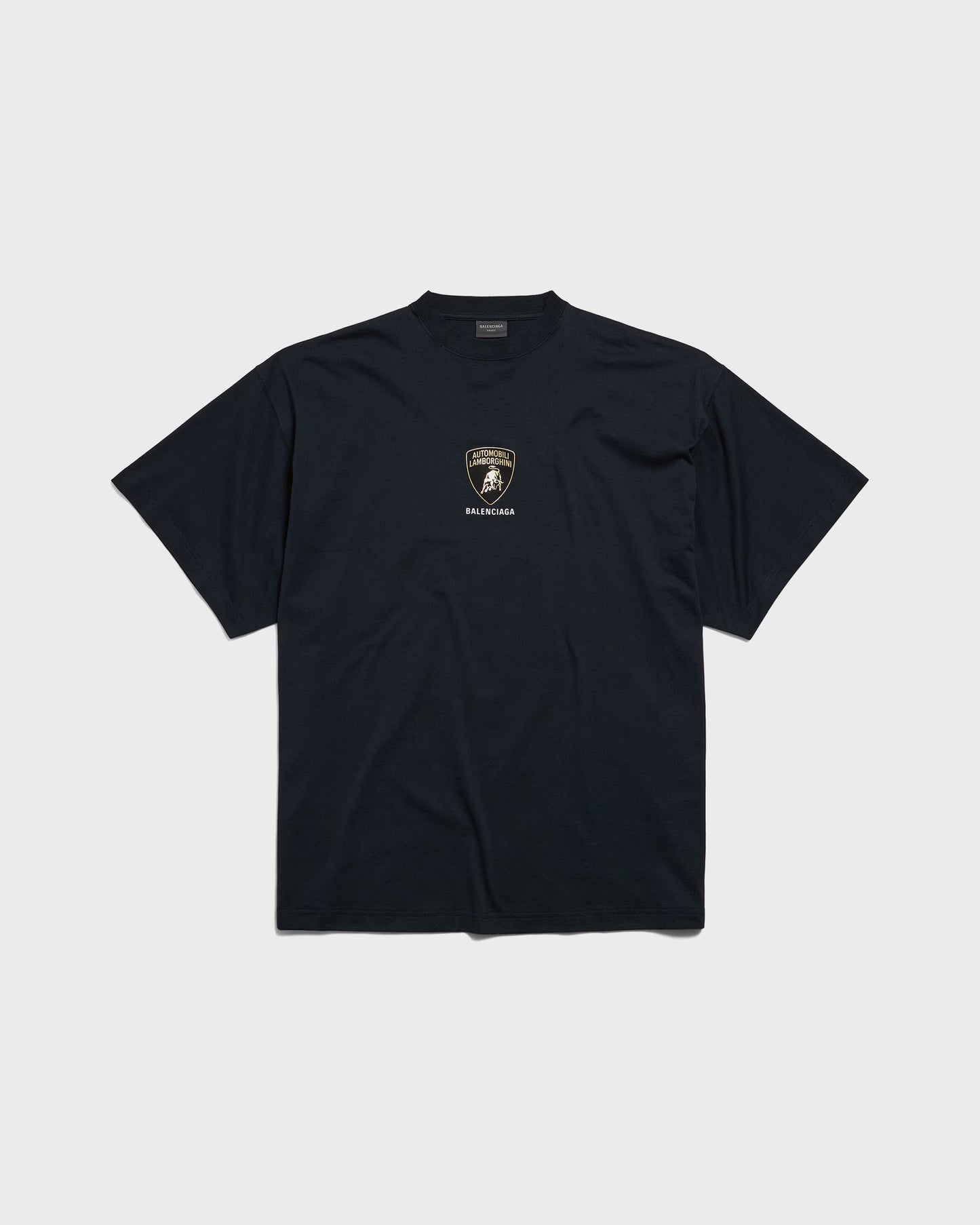 Balenciaga x Automobili Lamborghini Oversized T-Shirt Black Faded