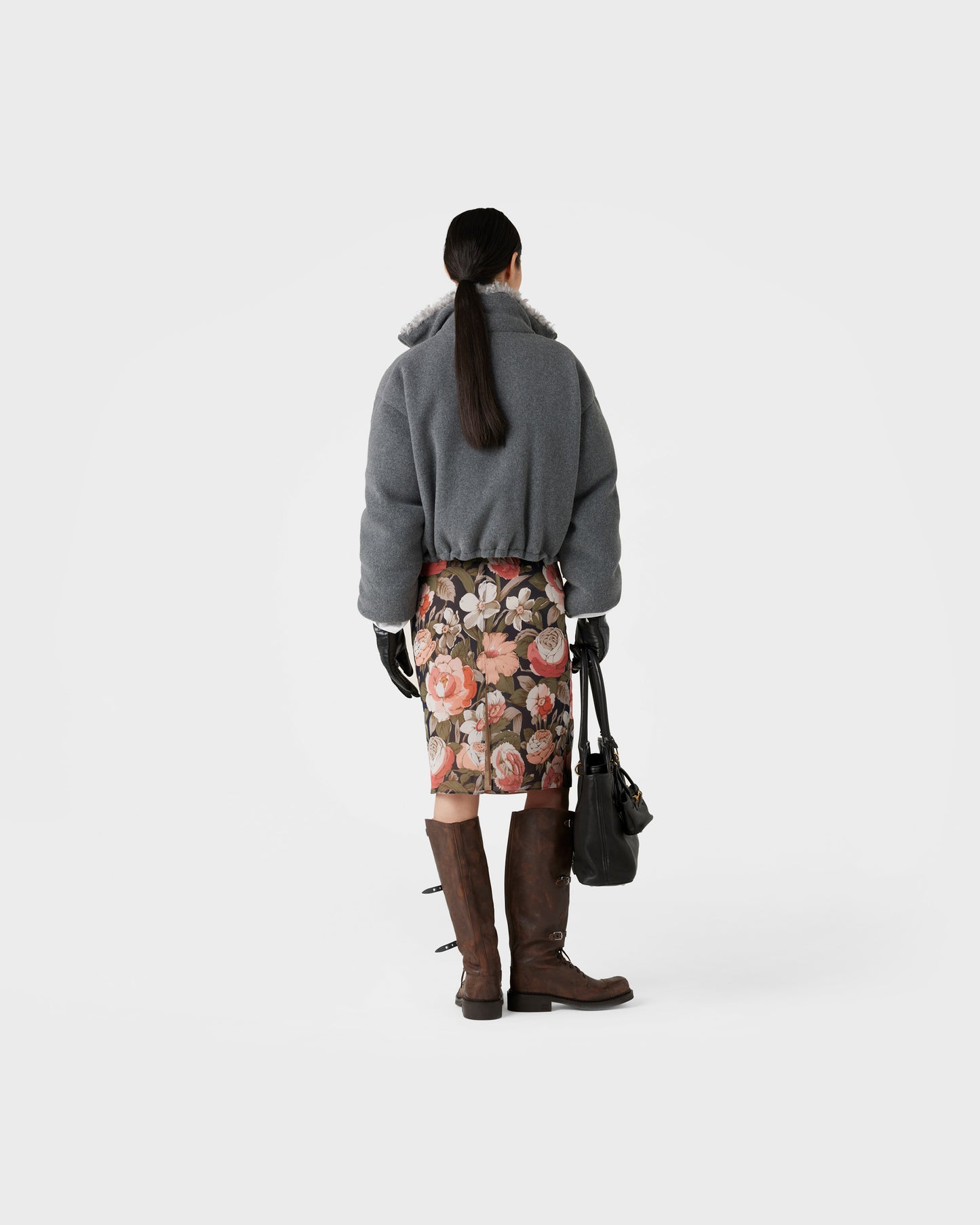 Miu Miu Fleece Down Jacket