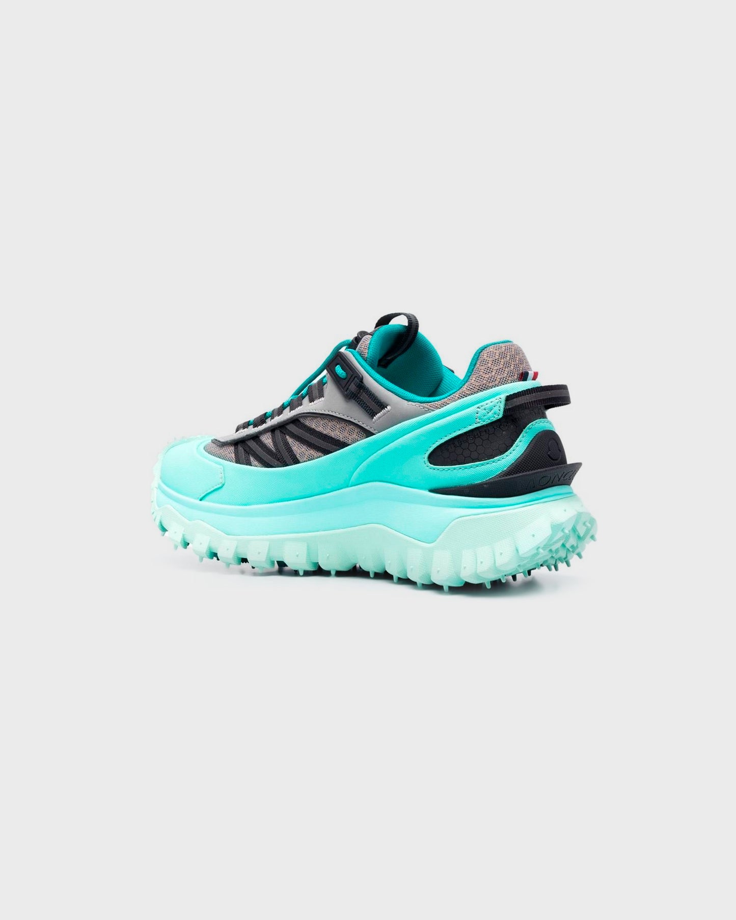 Moncler Trailgrip Low Aqua Grey