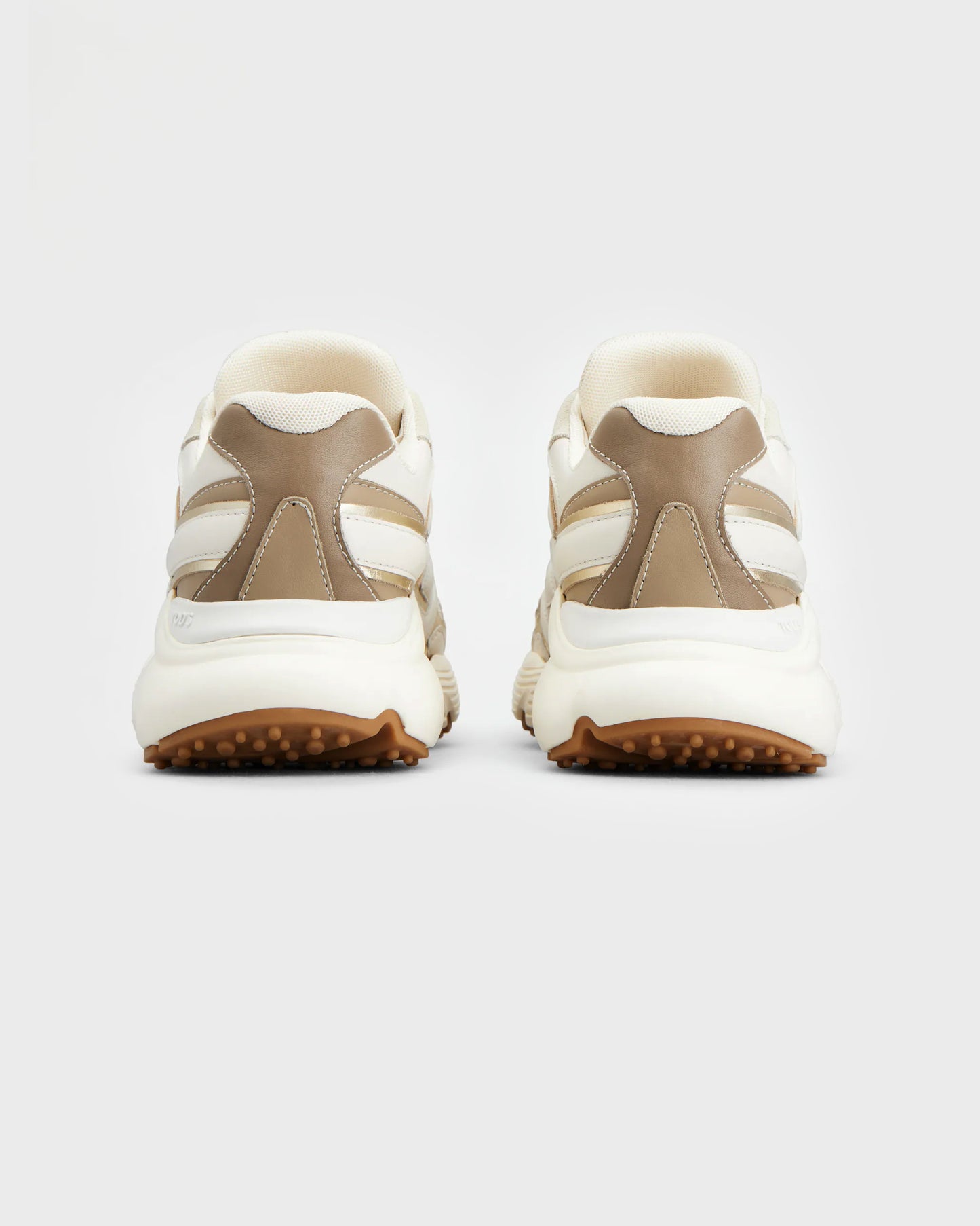 Tod's Sneakers Beige White Gold