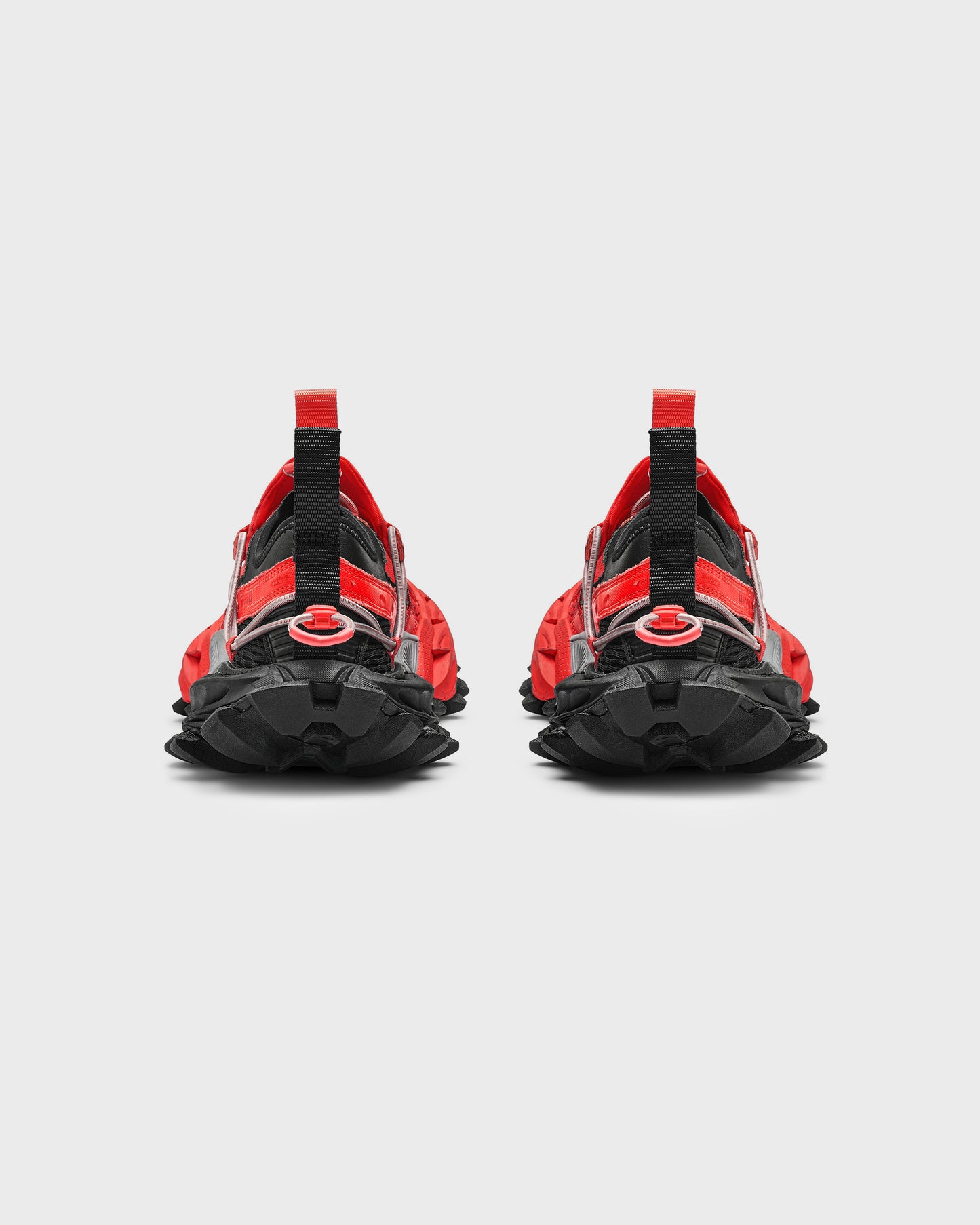 Balenciaga Hike Sneaker In Red Black