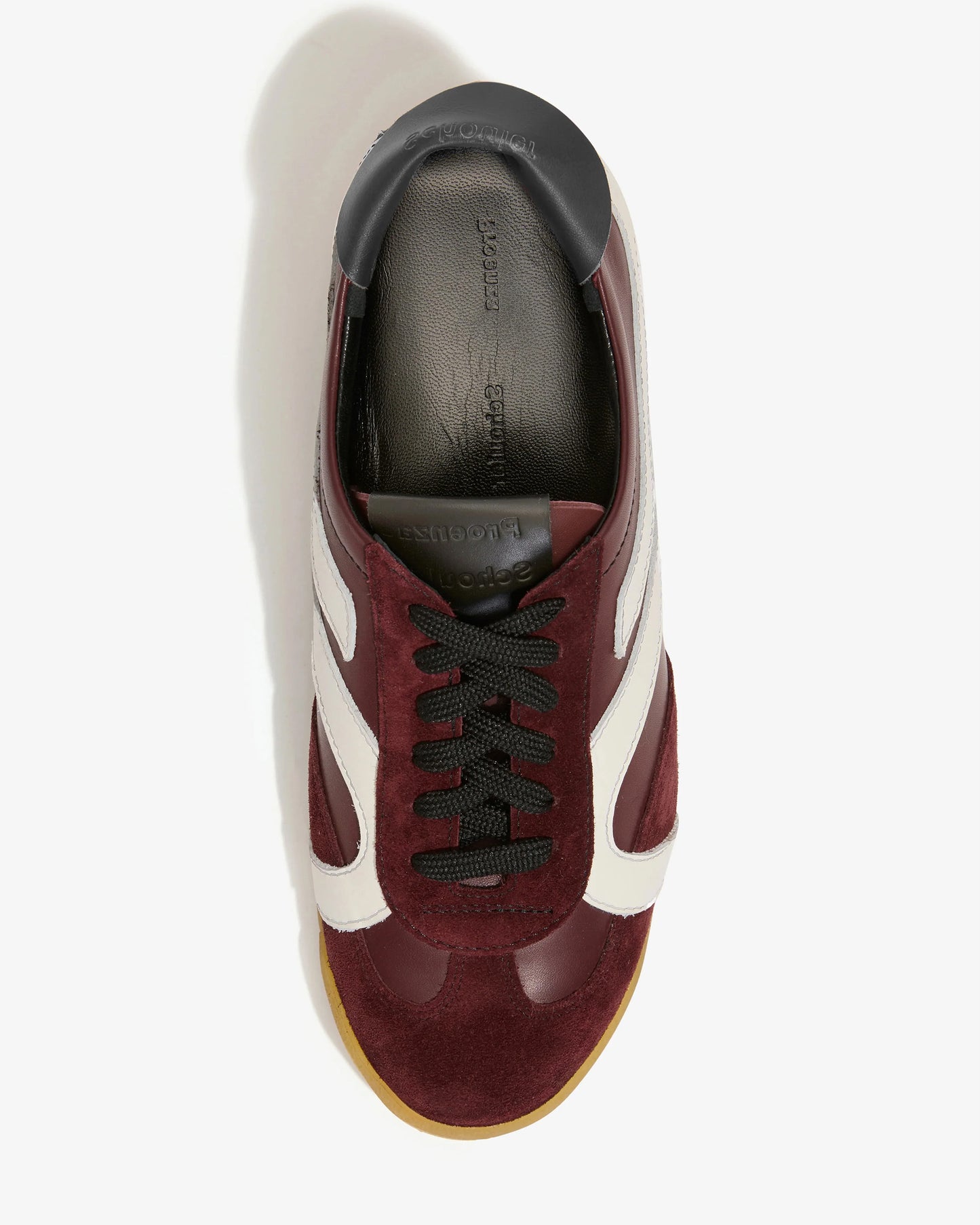 Proenza Schouler Track Oxblood/Ivory