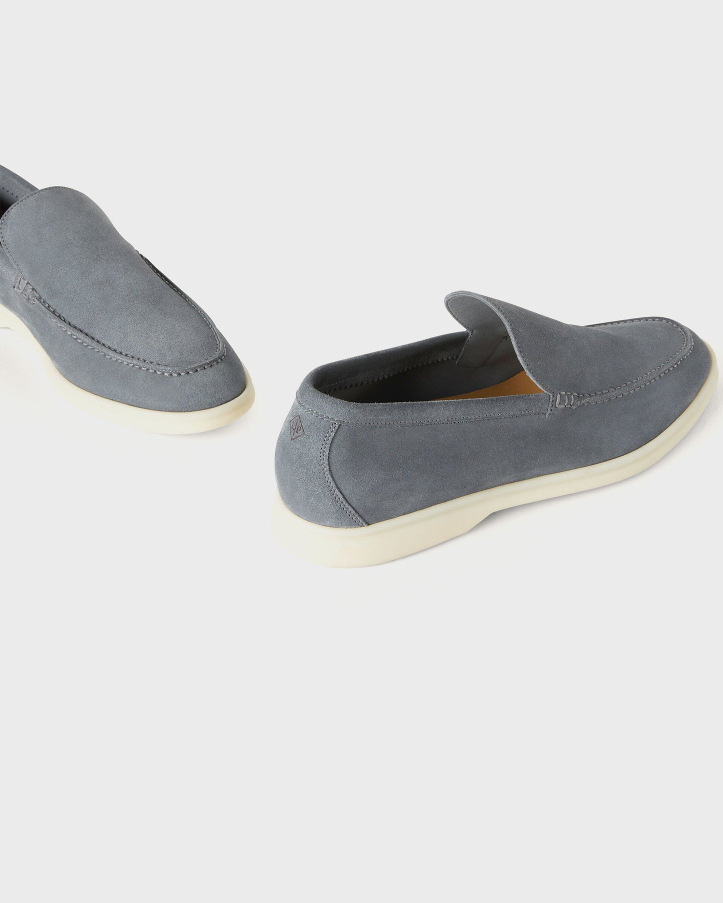 Loro Piana Summer Walk Loafers Frozen Blue