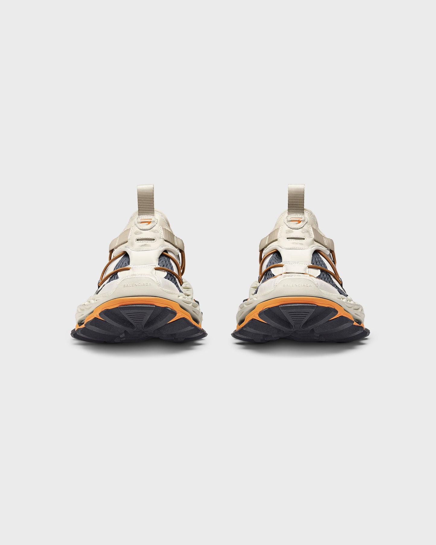 Balenciaga Hike Sneaker In Beige/Orange