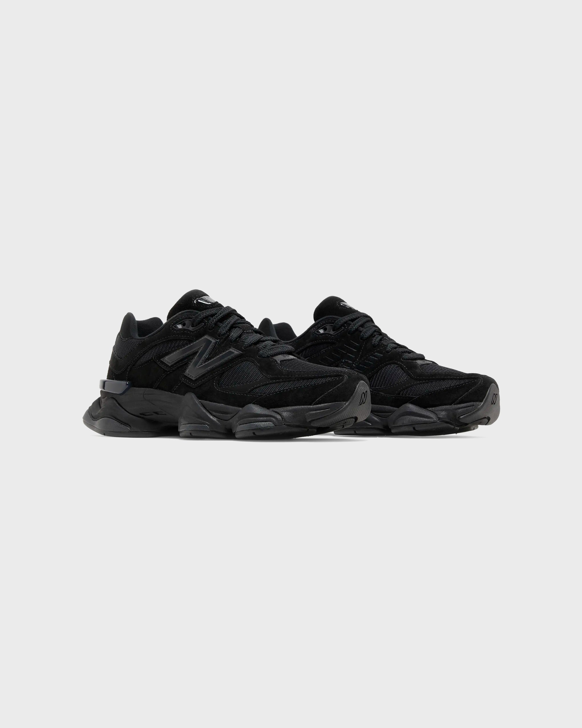 New Balance 9060 Triple Black Suede - U9060BPM – PURPOFF