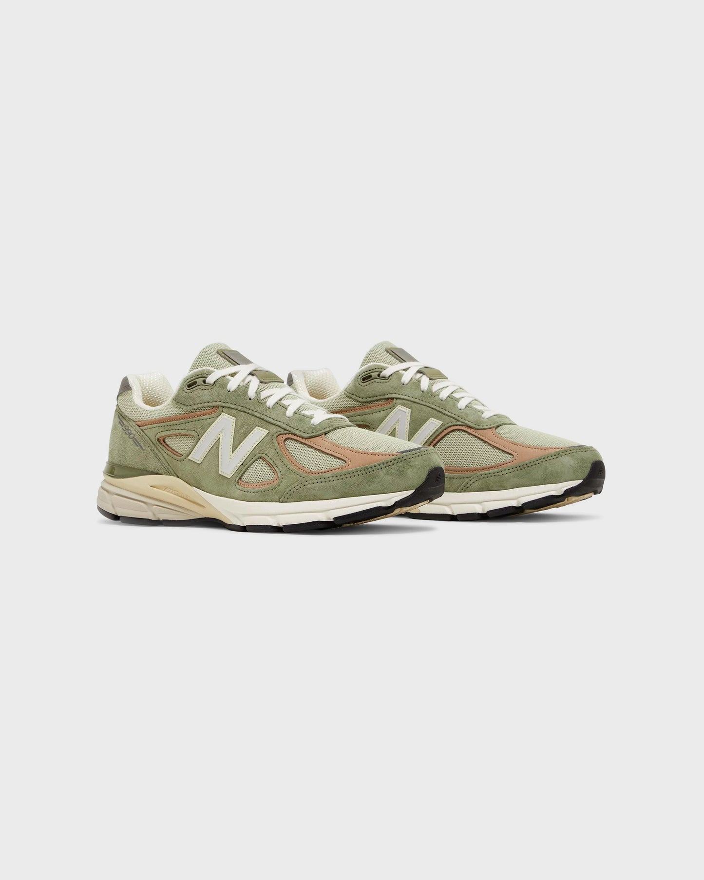 New Balance Teddy Santis x 990v4 Made in USA Olive Incense