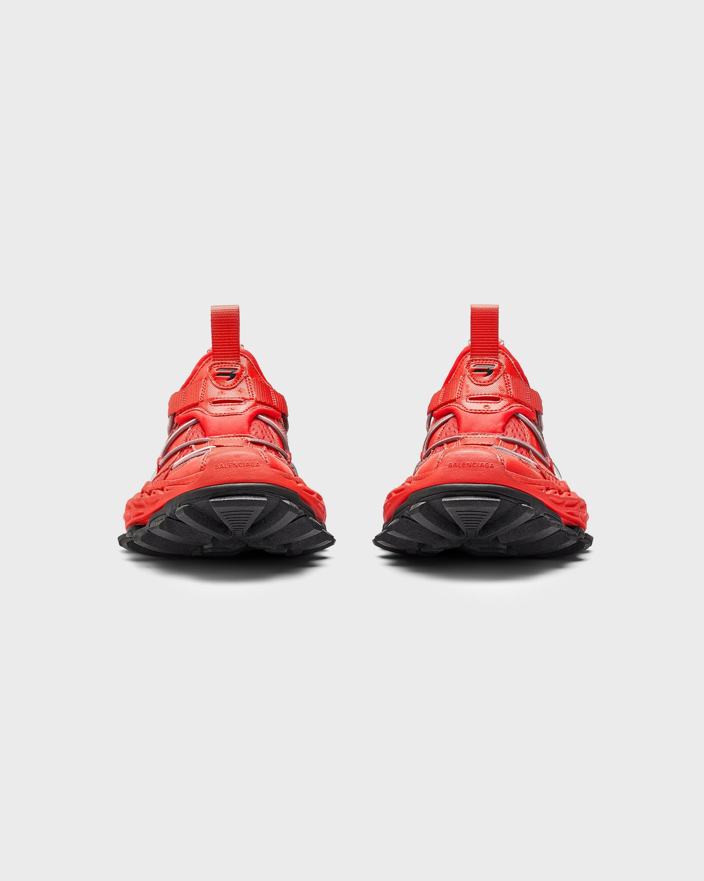 Balenciaga Hike Sneaker In Red Black