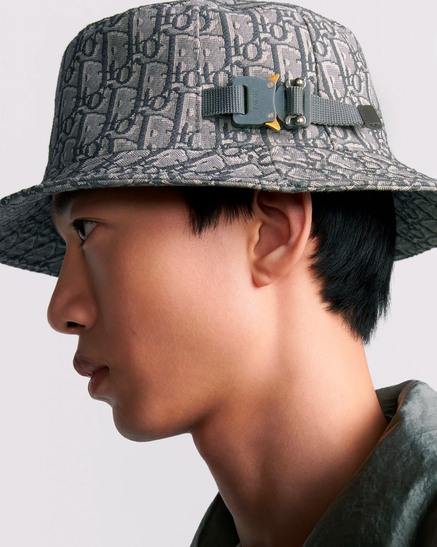 Dior Oblique Bucket Hat Deep Gray Dior Oblique Jacquard