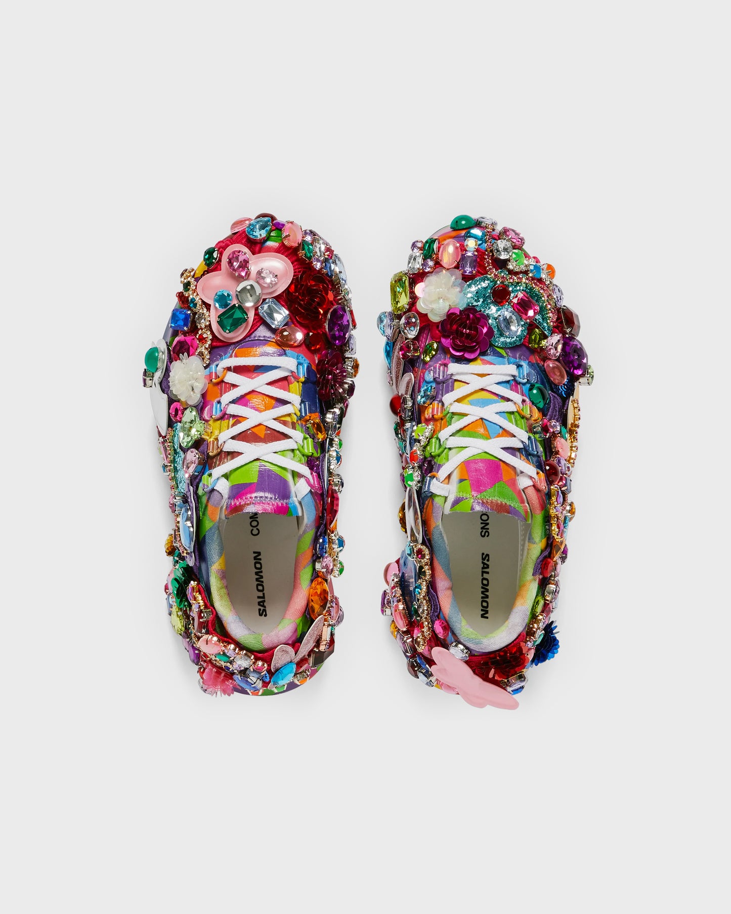 Salomon Comme des Garçons x SR811 Multi-Color Crystals